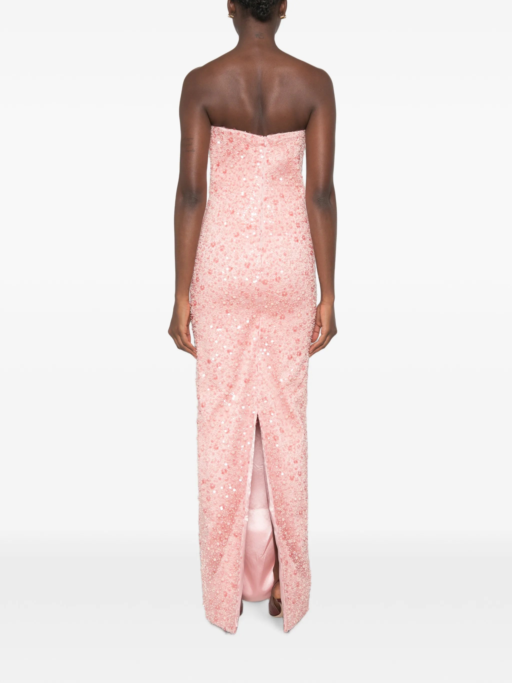 Nara sequin-embellished maxi dress