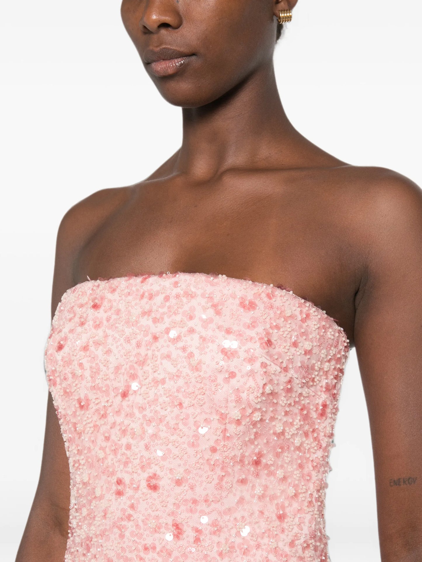 Nara sequin-embellished maxi dress