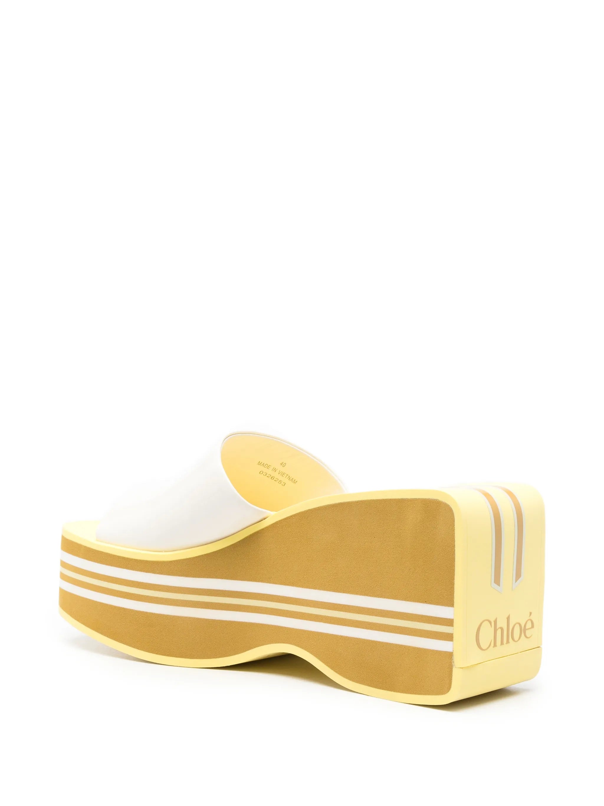 Swimming Cool wedge mules