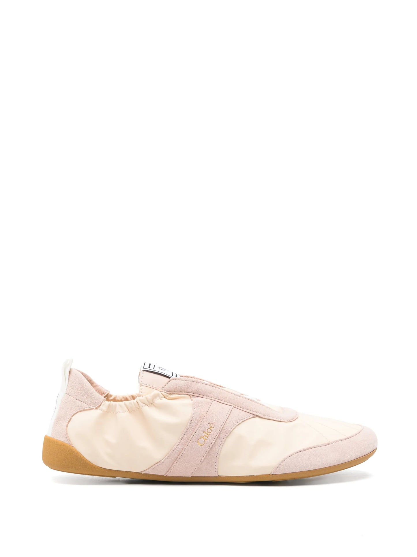 Kick panelled sneakers