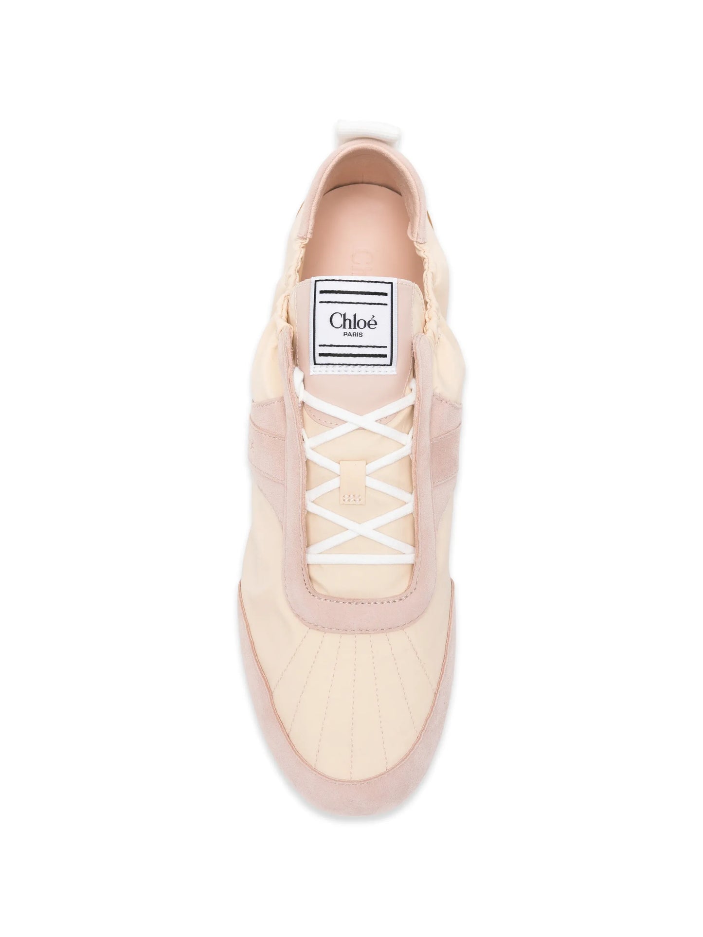 Kick panelled sneakers