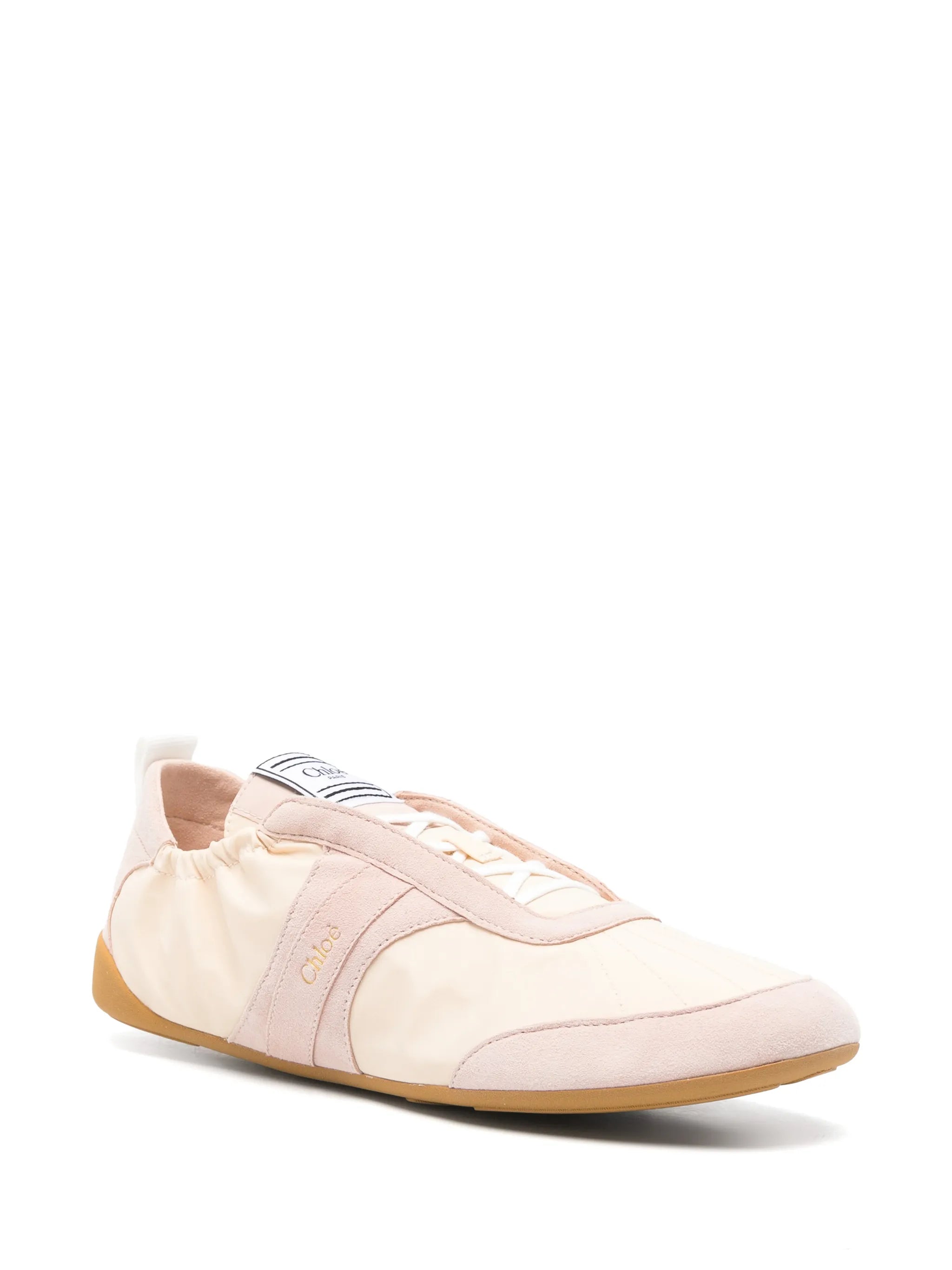 Kick panelled sneakers