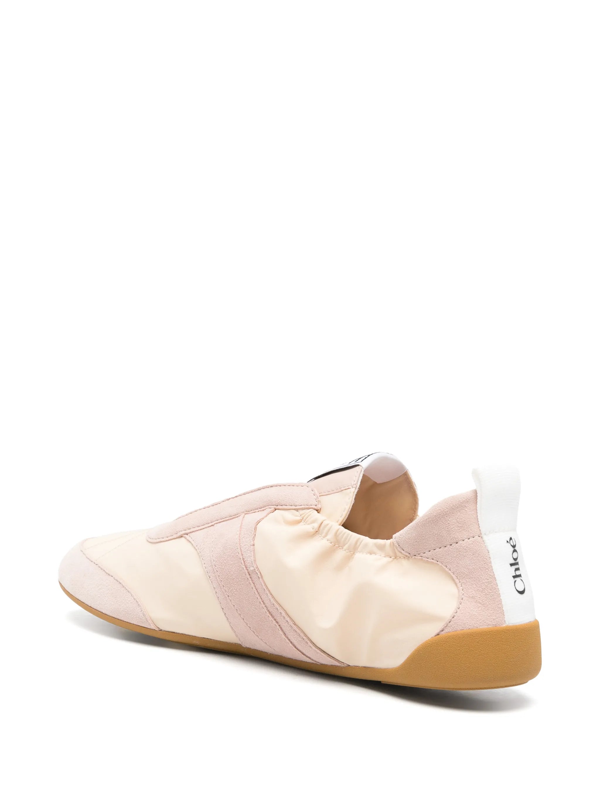 Kick panelled sneakers