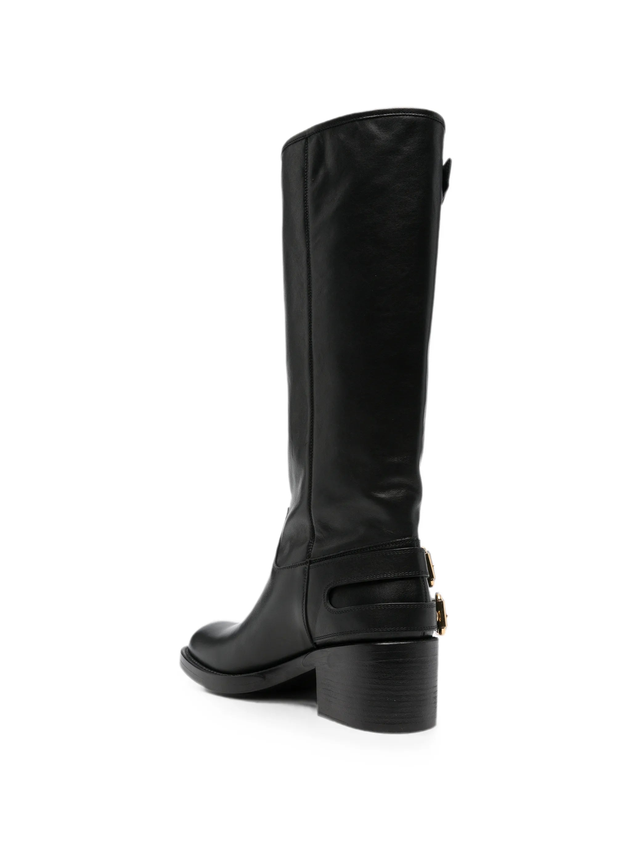 Dakota buckle-detail knee-high boots