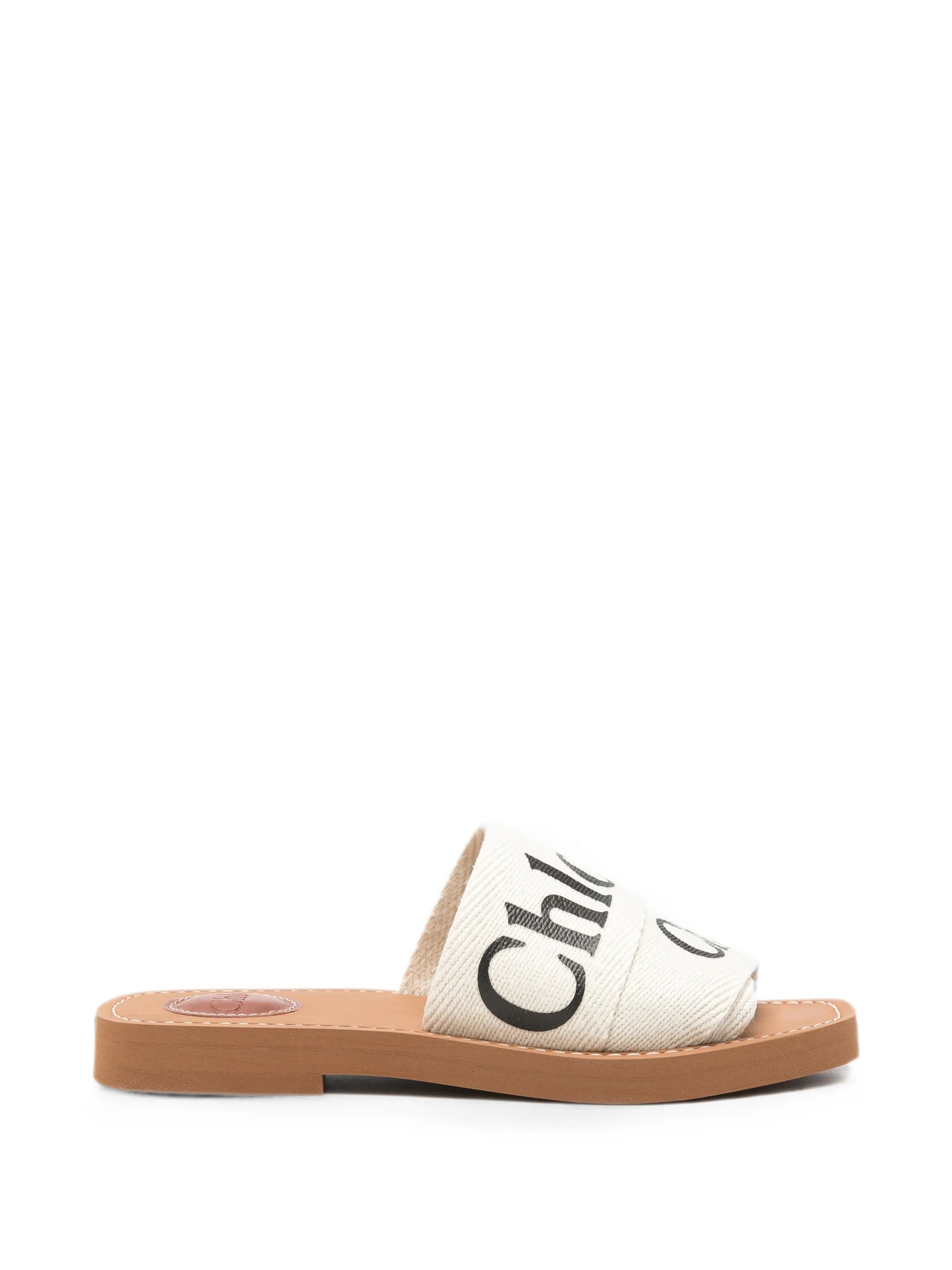 Woody logo-print sandals