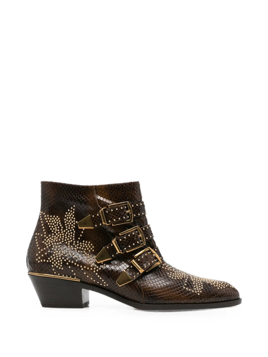 Susanna studded-embellished boots