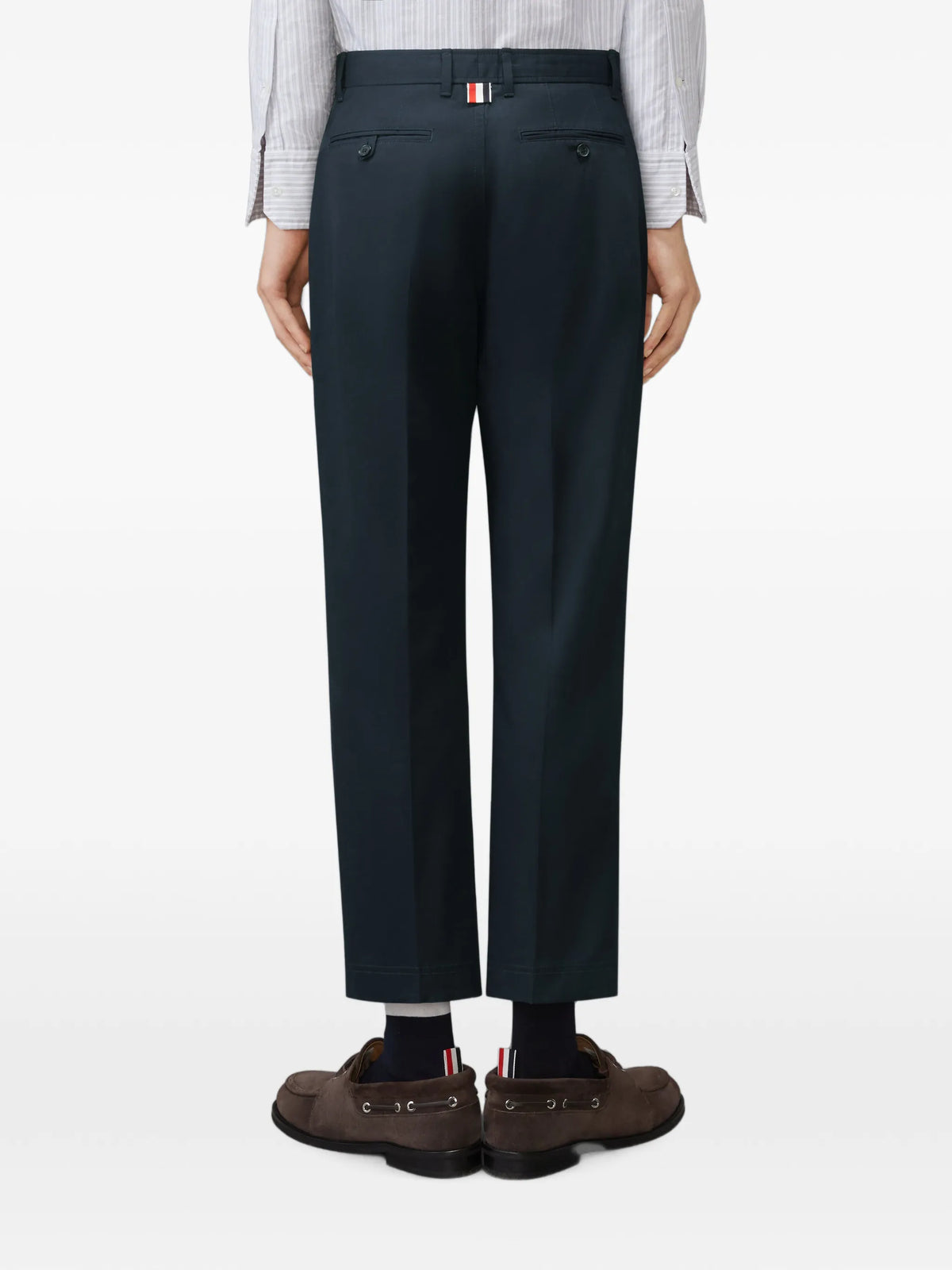 tapered chino trousers