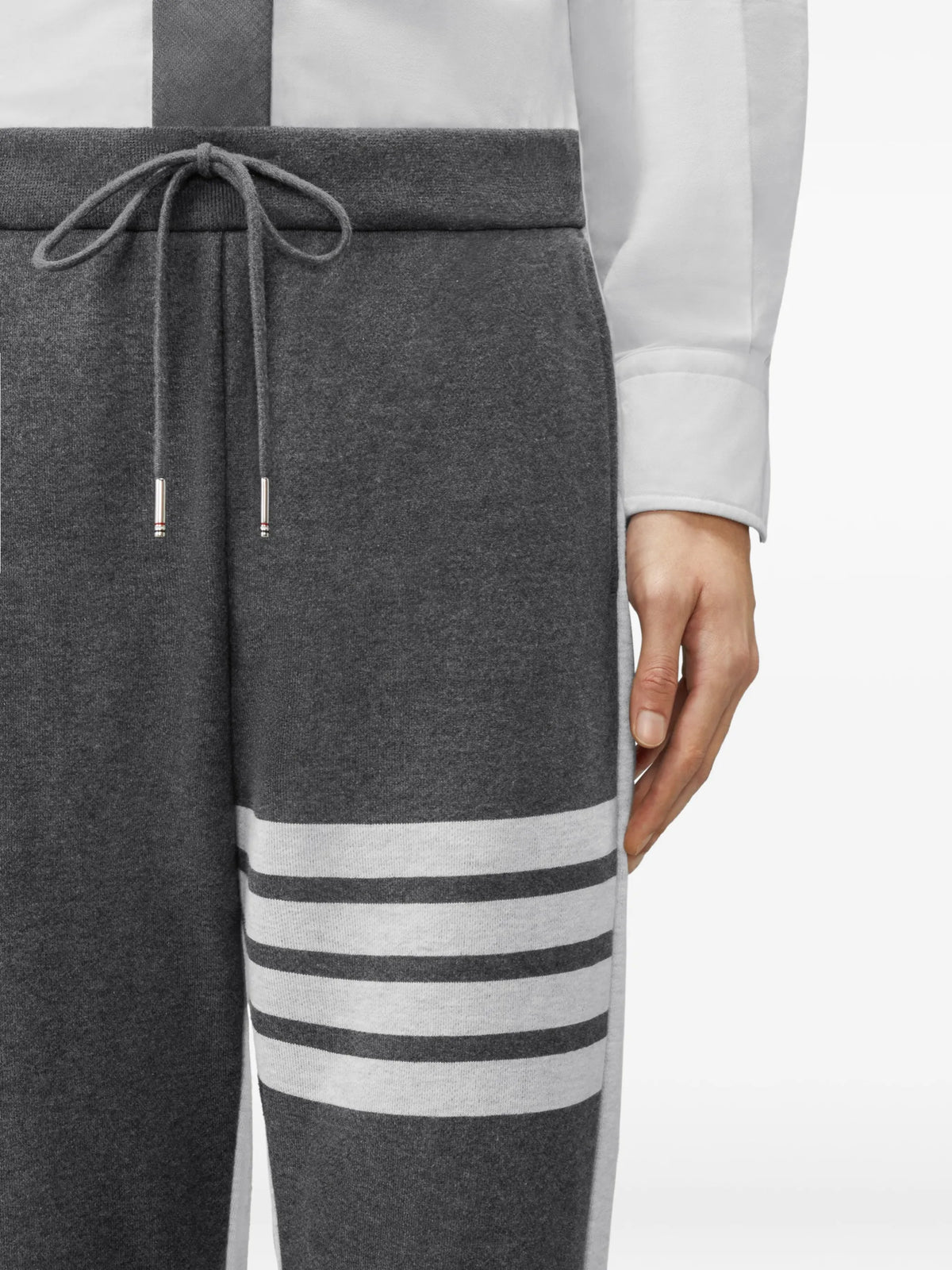 loopback 4-Bar colourblock track pants