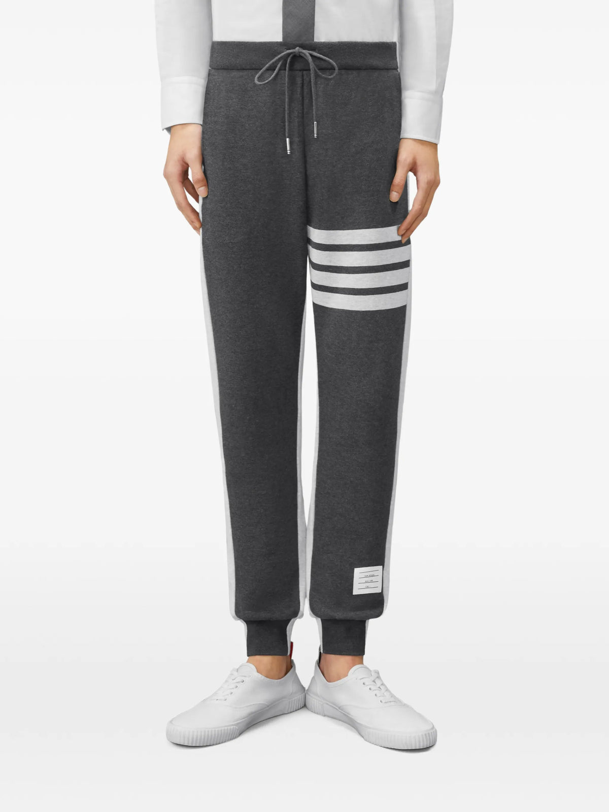 loopback 4-Bar colourblock track pants