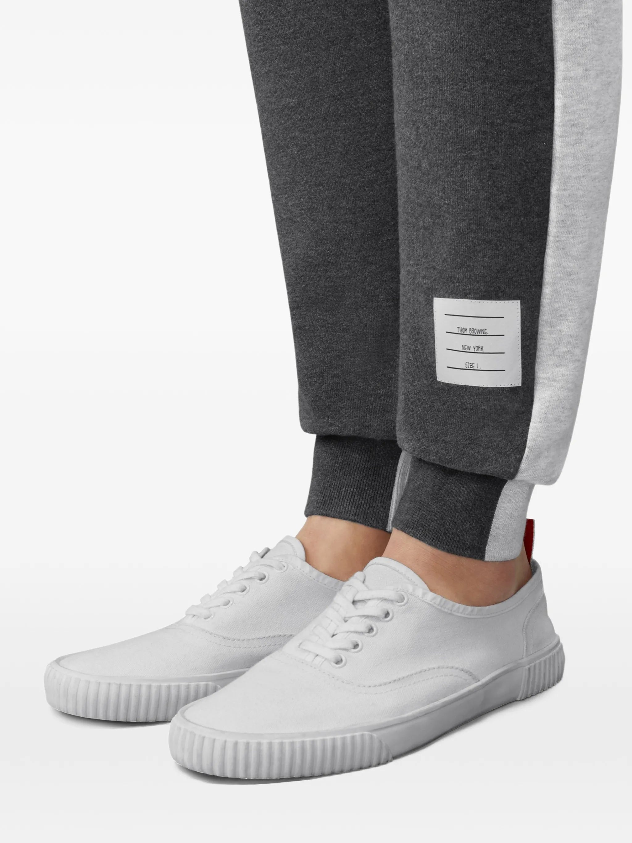 loopback 4-Bar colourblock track pants