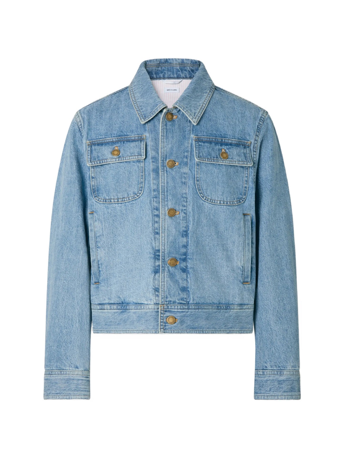 selvedge backstrap denim jacket