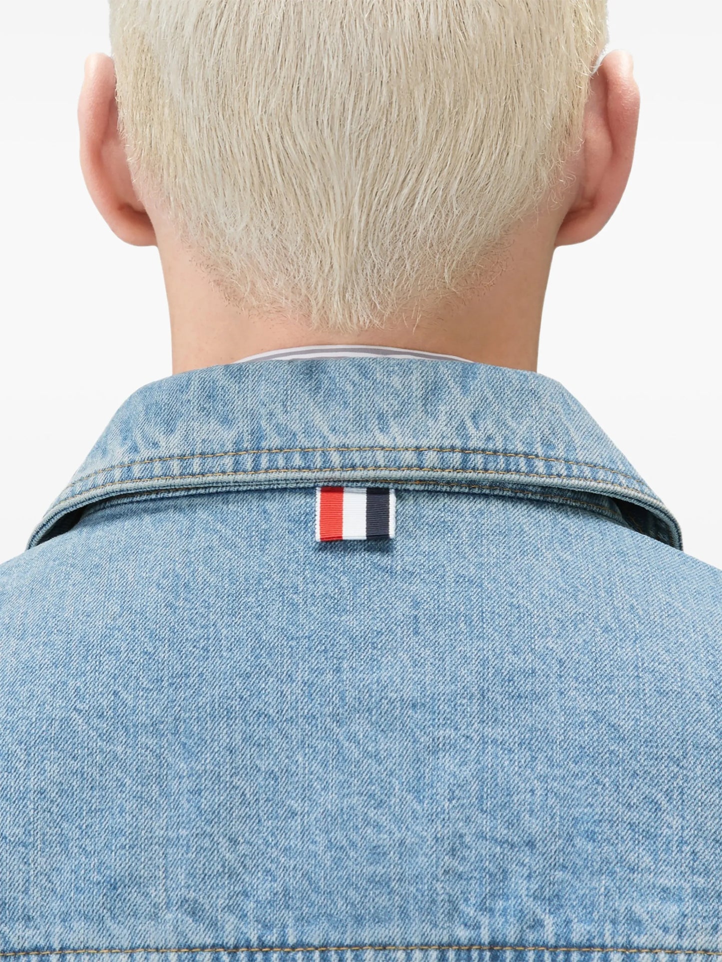 selvedge backstrap denim jacket