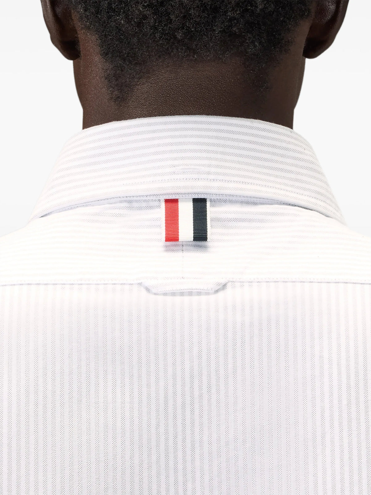 university stripe 4-Bar lobster oxford shirt