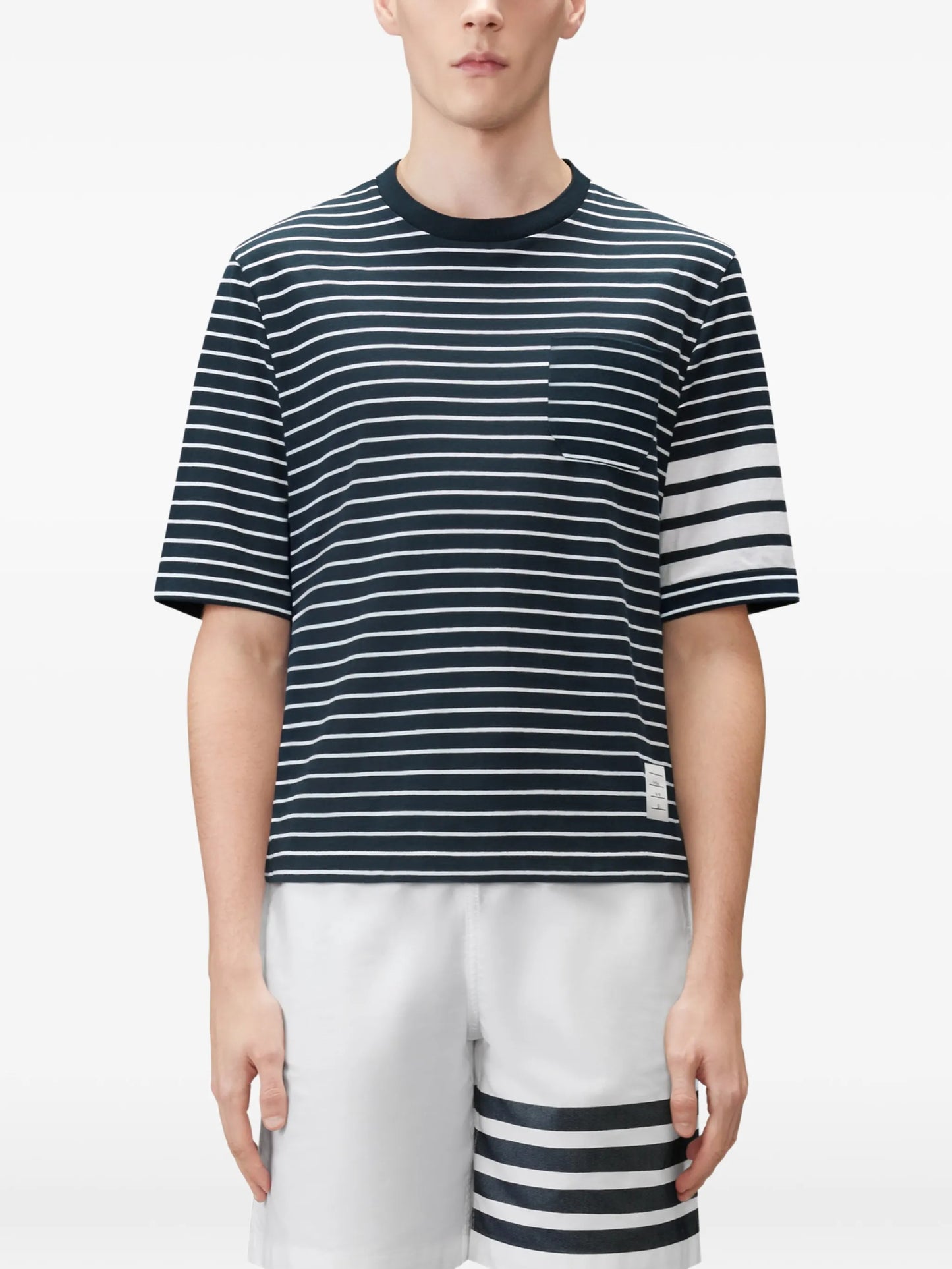 4-Bar striped T-shirt