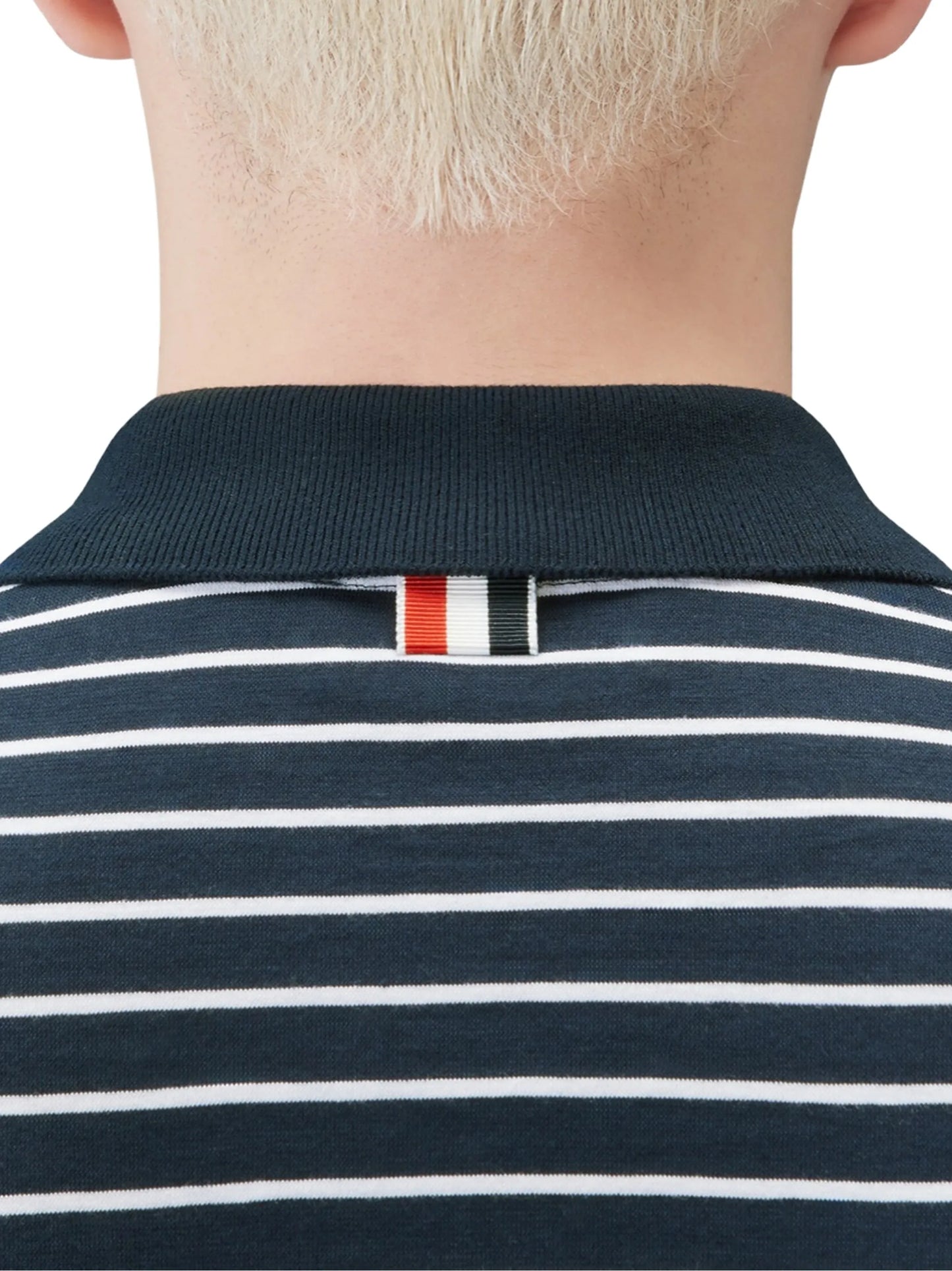 4-Bar striped polo shirt