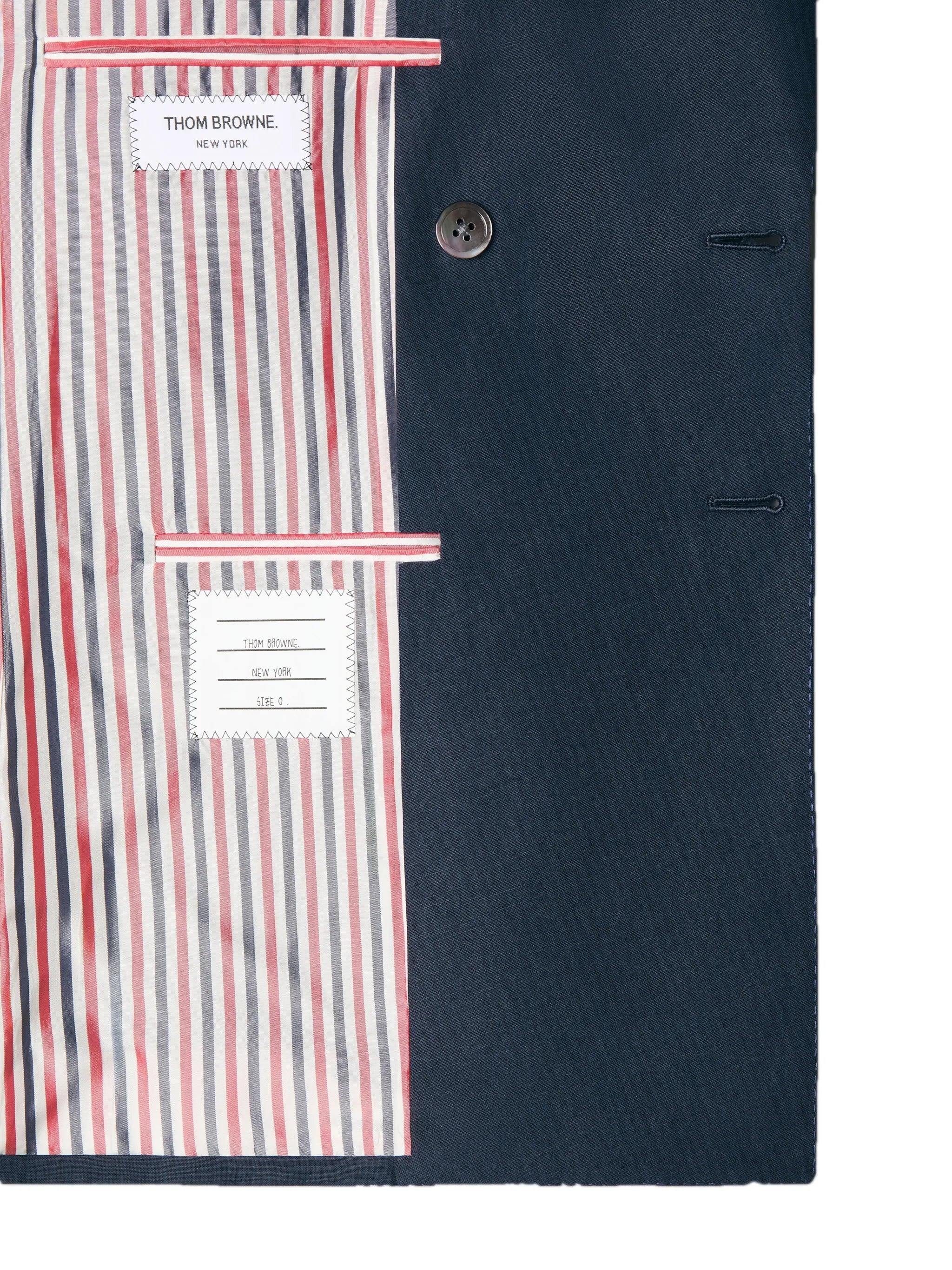 University Stripe unconstructed sportcoat