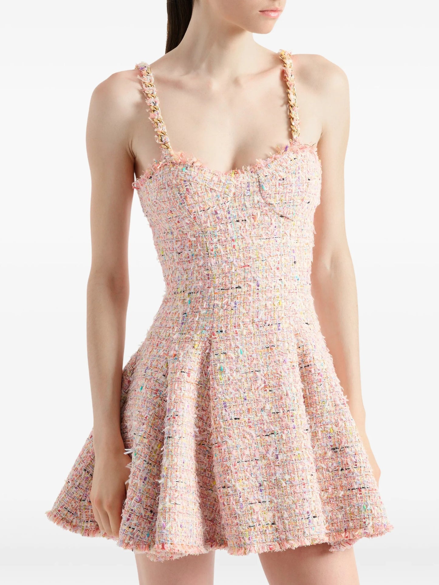 flared Tweed dress