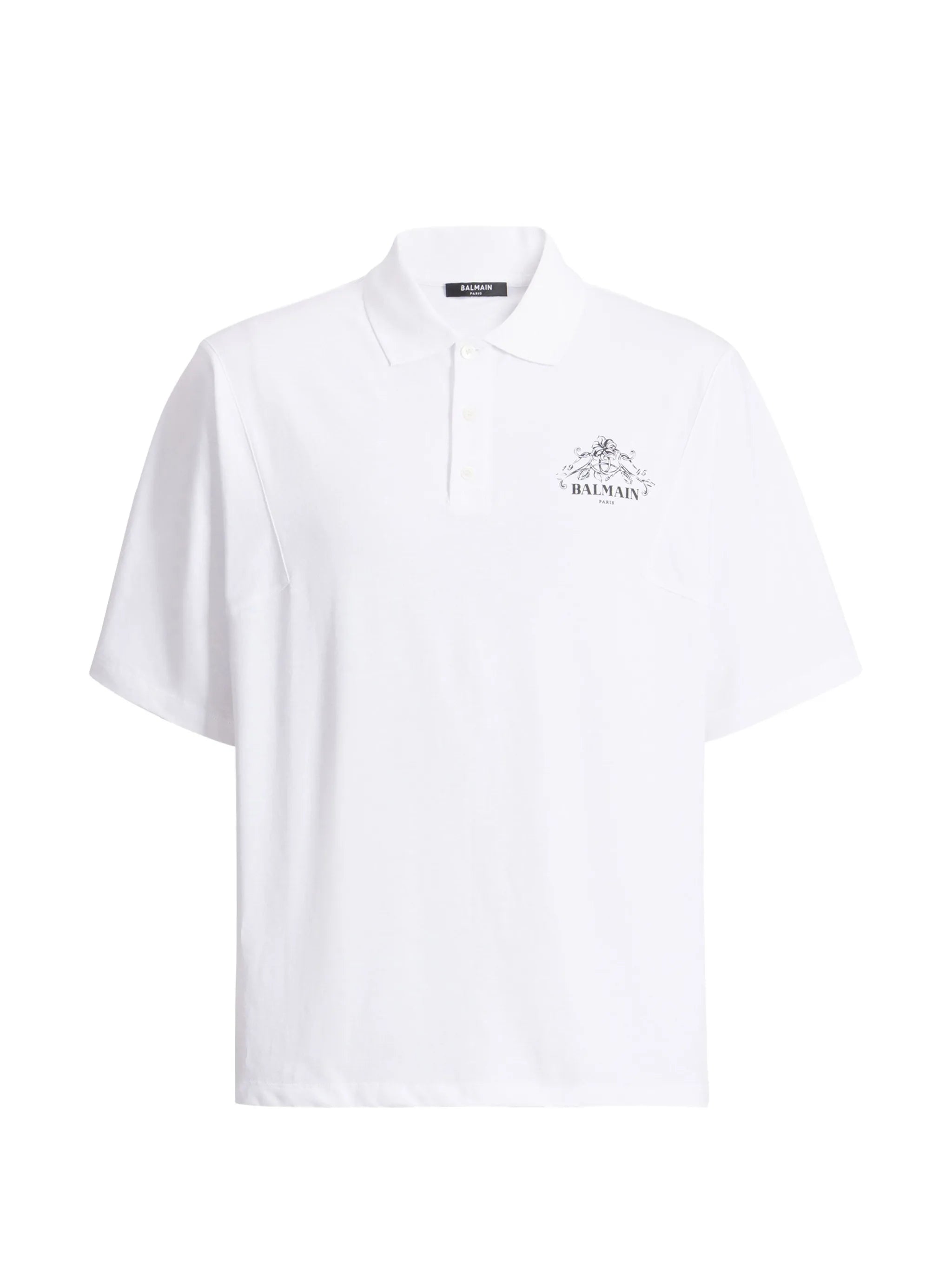 printed Balmain Vine polo