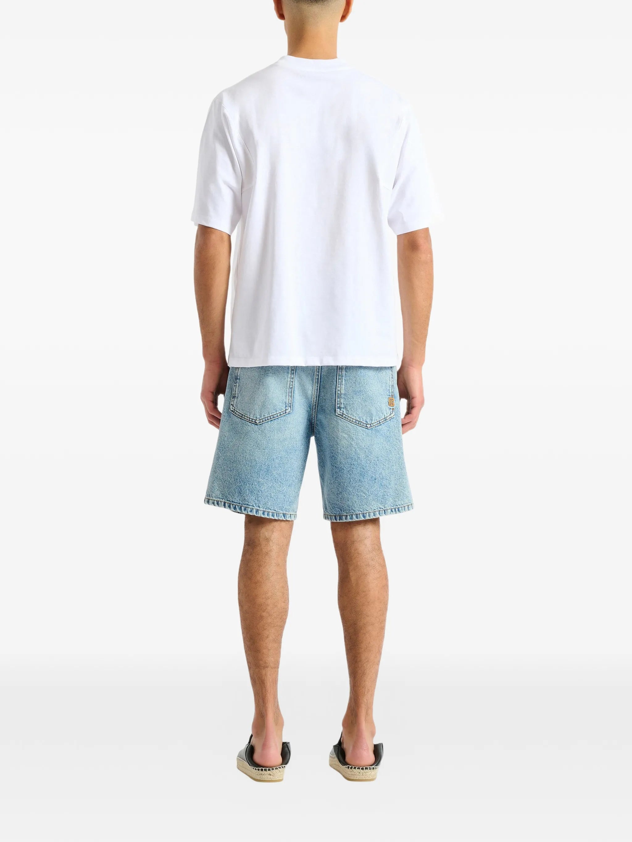 printed Balmain Vine T-shirt