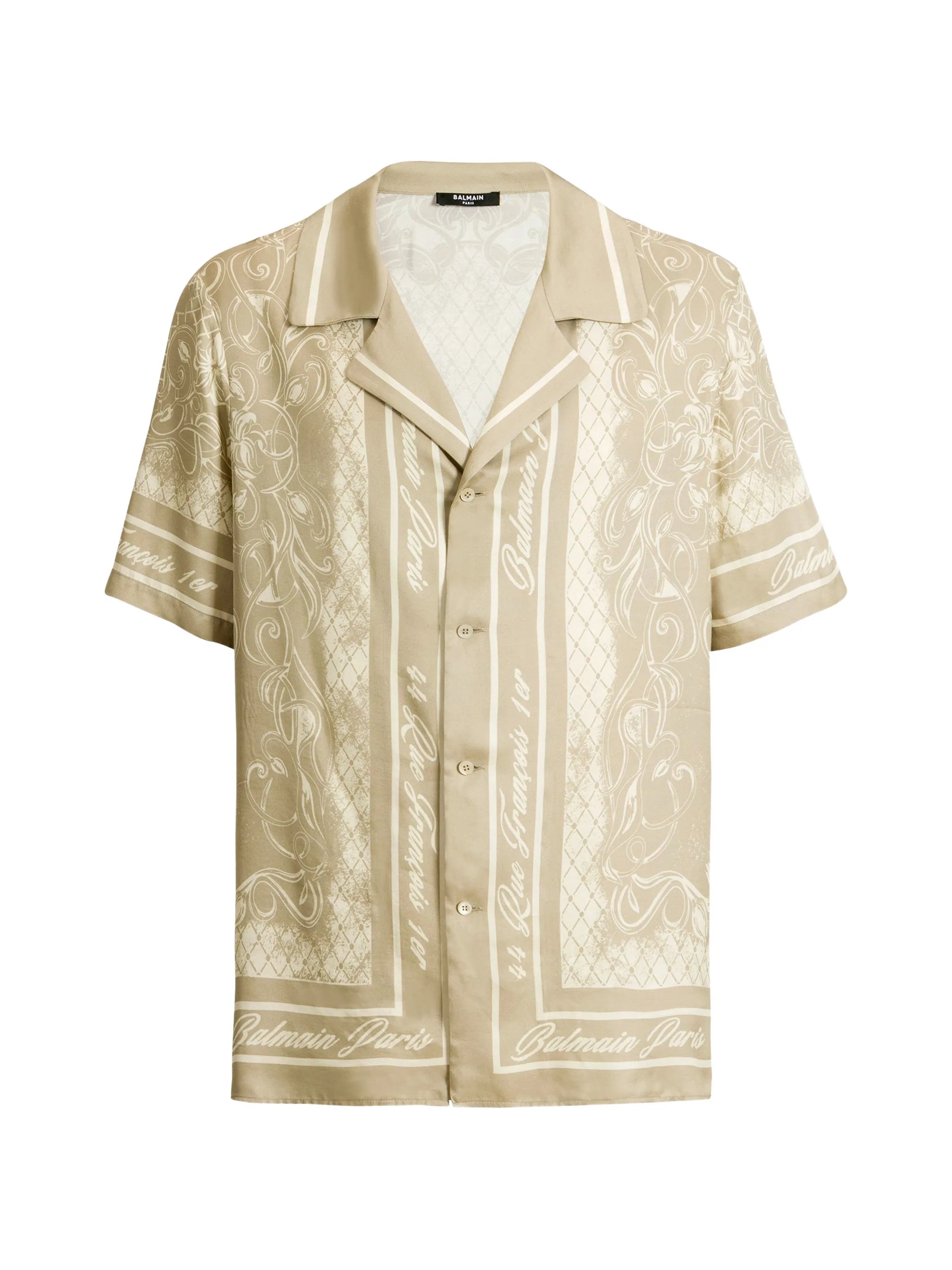printed Foulard pyjama shirt