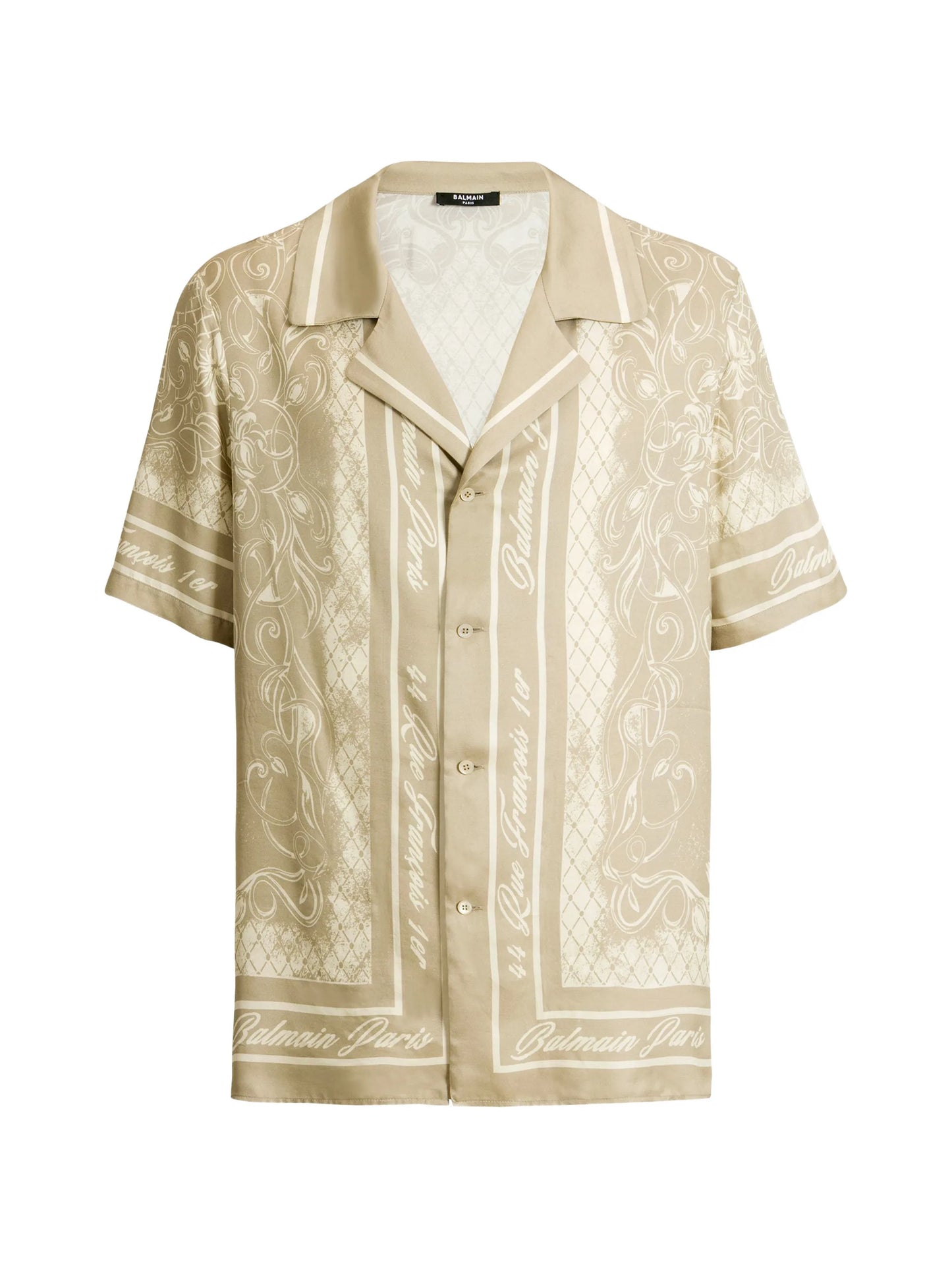 printed Foulard pyjama shirt
