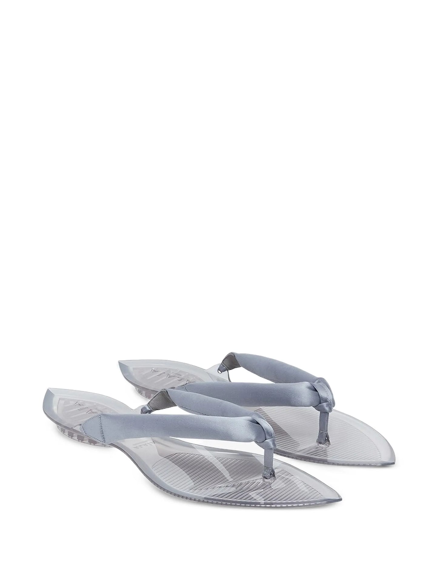 Invisible thong sandals