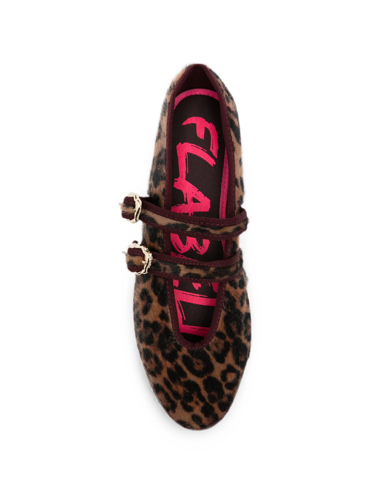 Claire leopard-print ballet flats