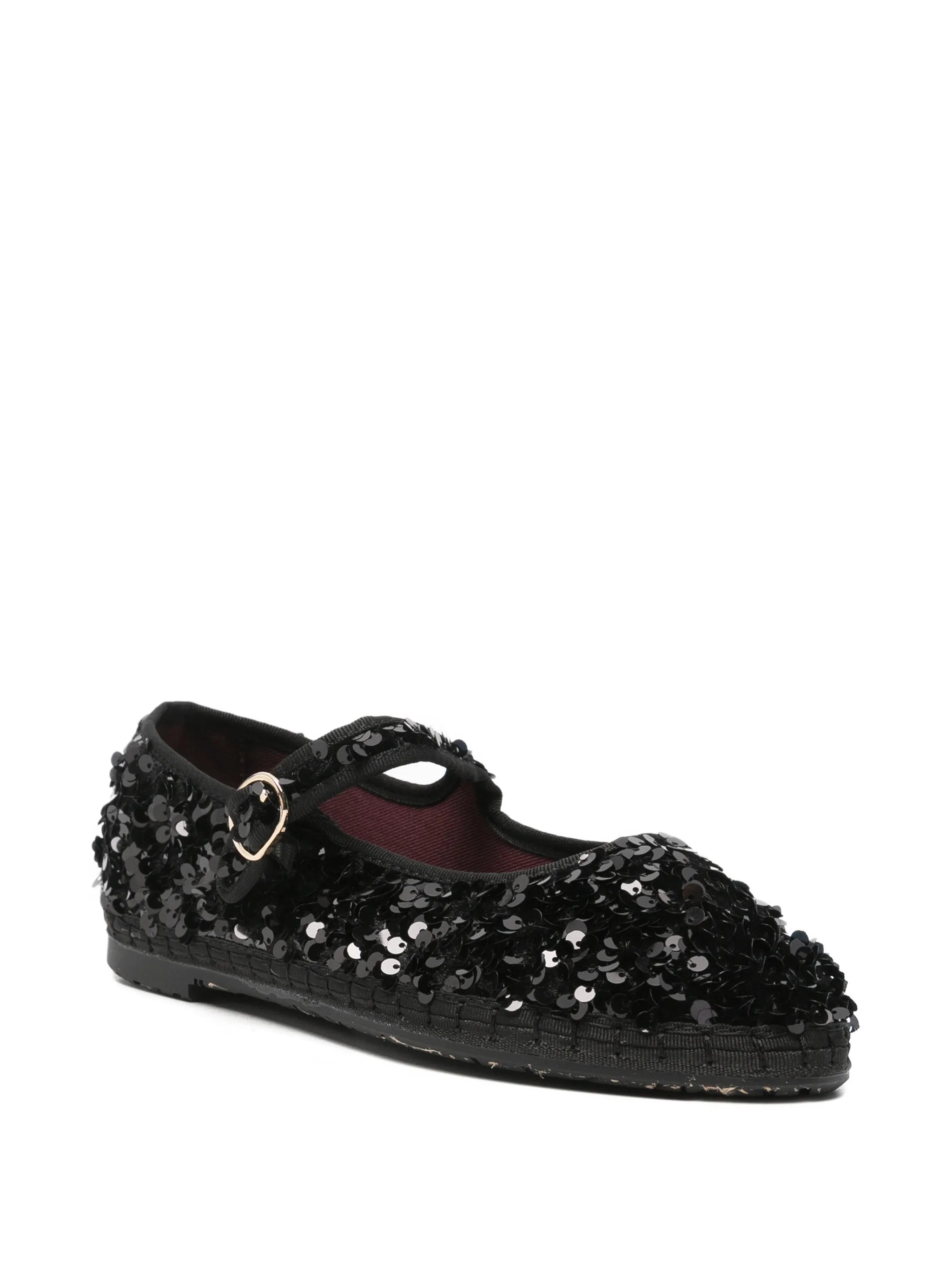 The Little Prince sequin-embellished ballet flats