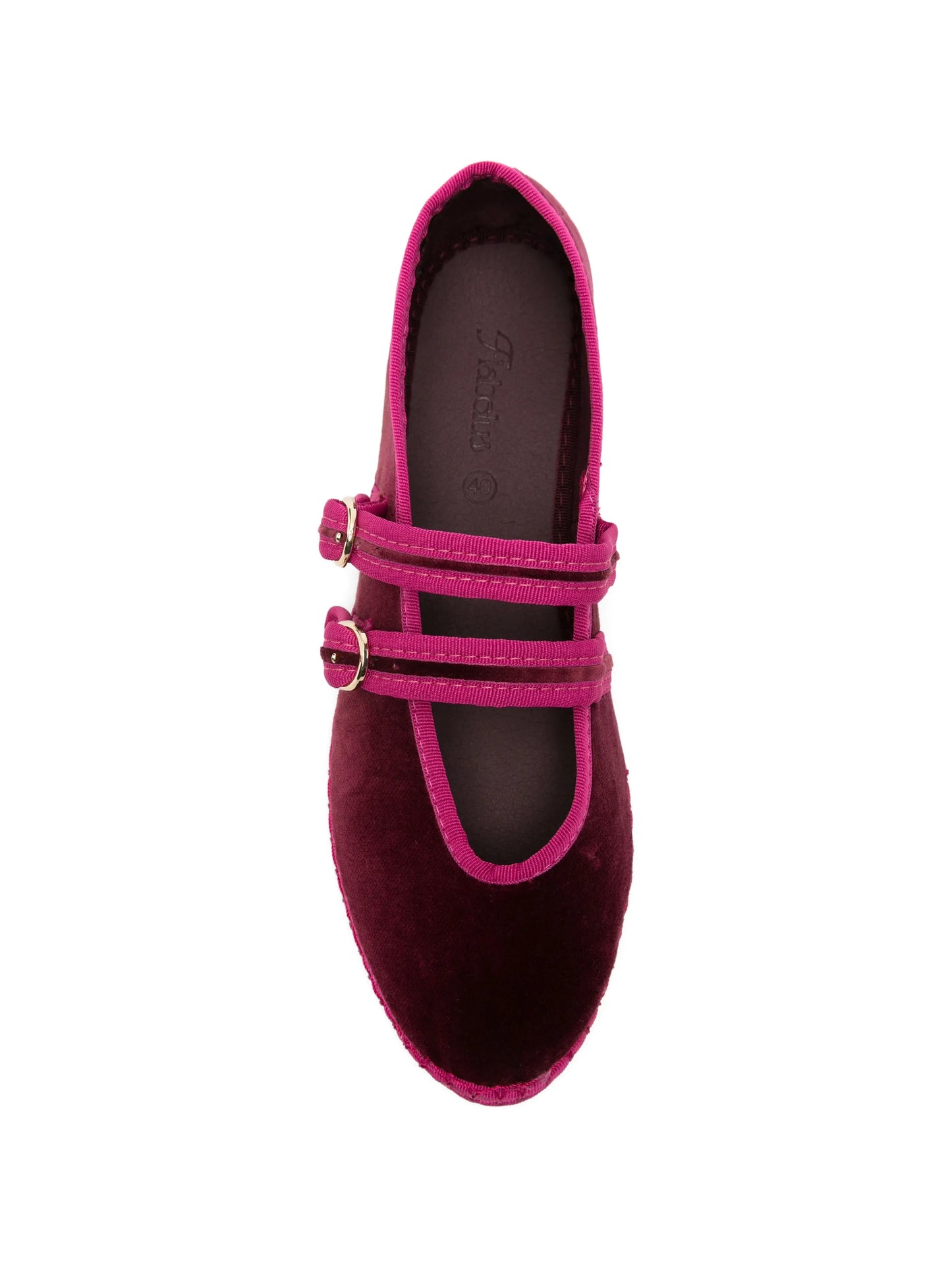 Claire buckle-strap ballet flats