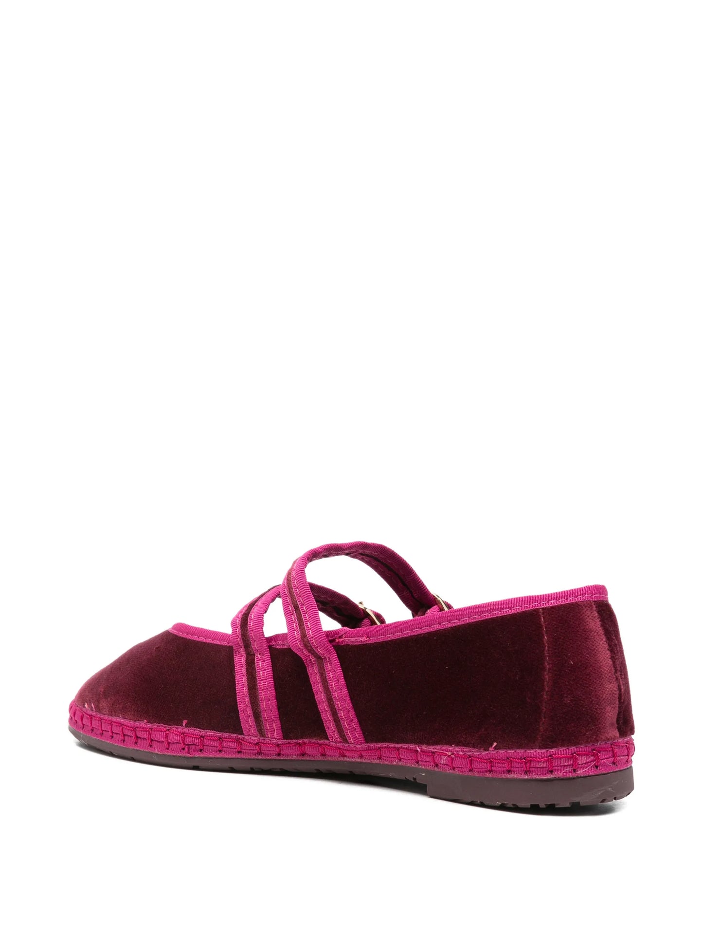 Claire buckle-strap ballet flats