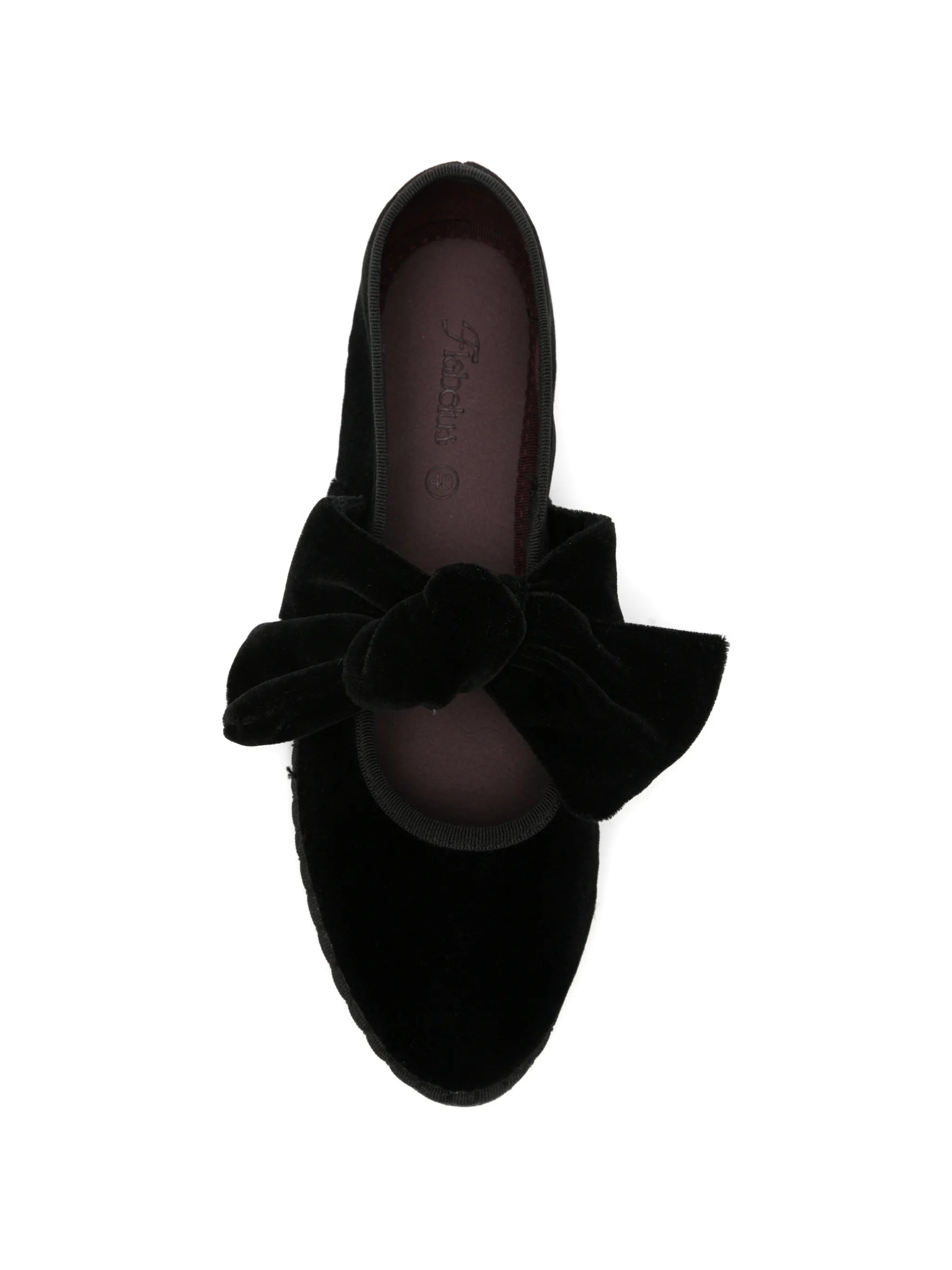 Lyra bow-detail ballet flats