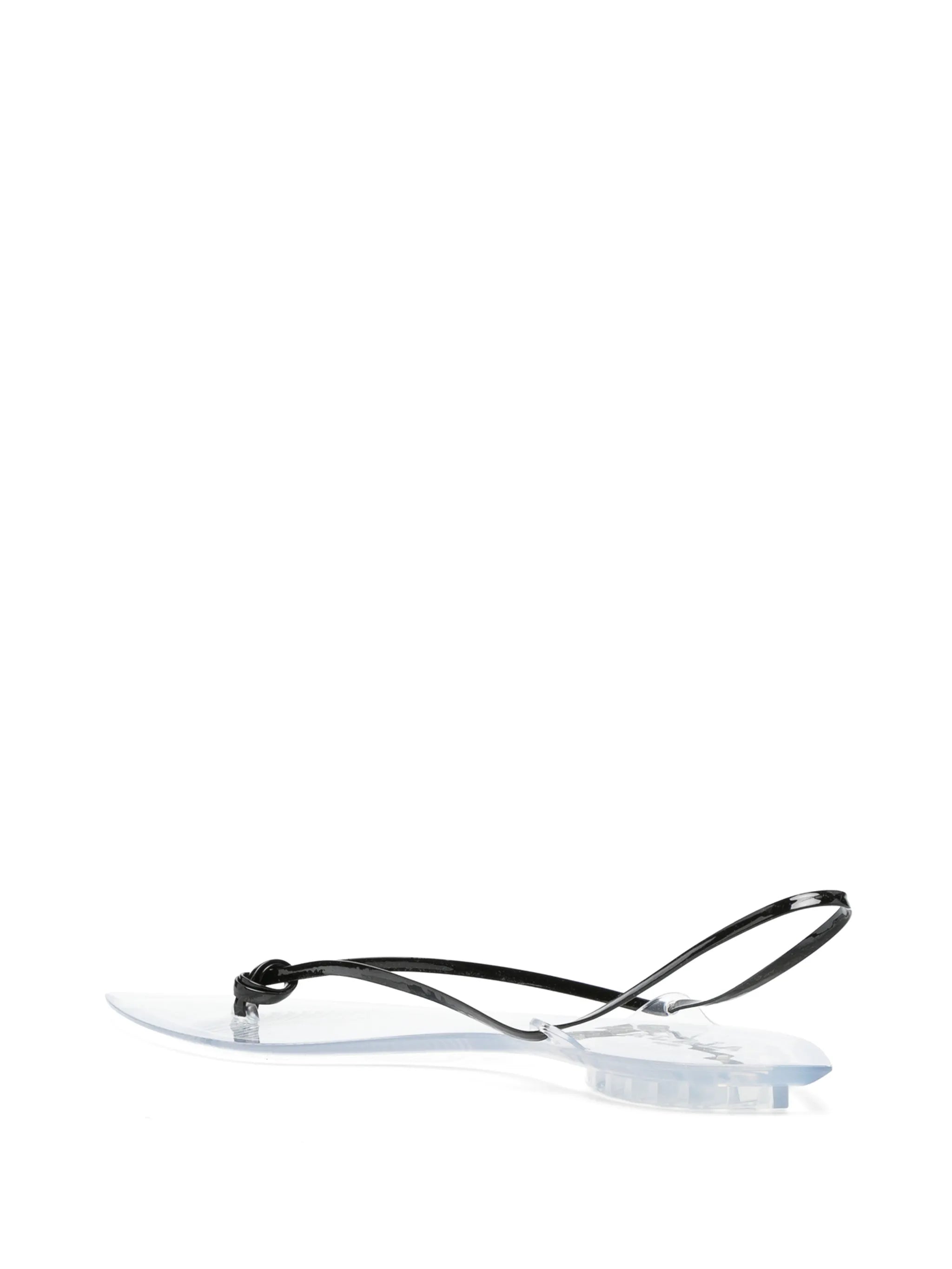Invisible pointed-toe sandals