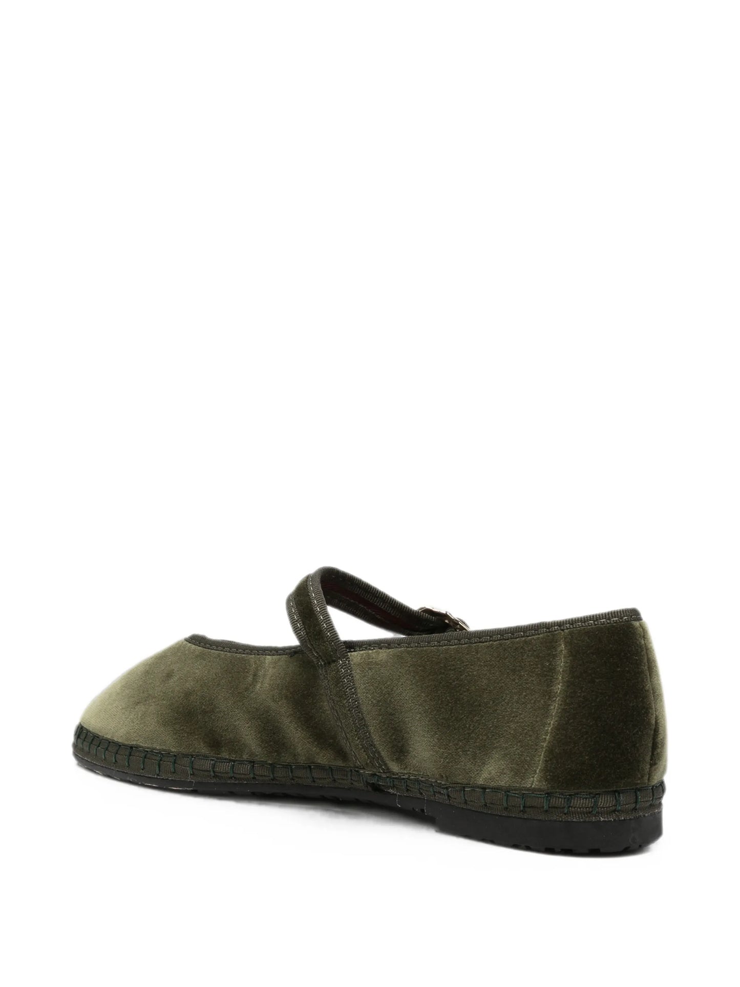 Pierre velvet ballet flats
