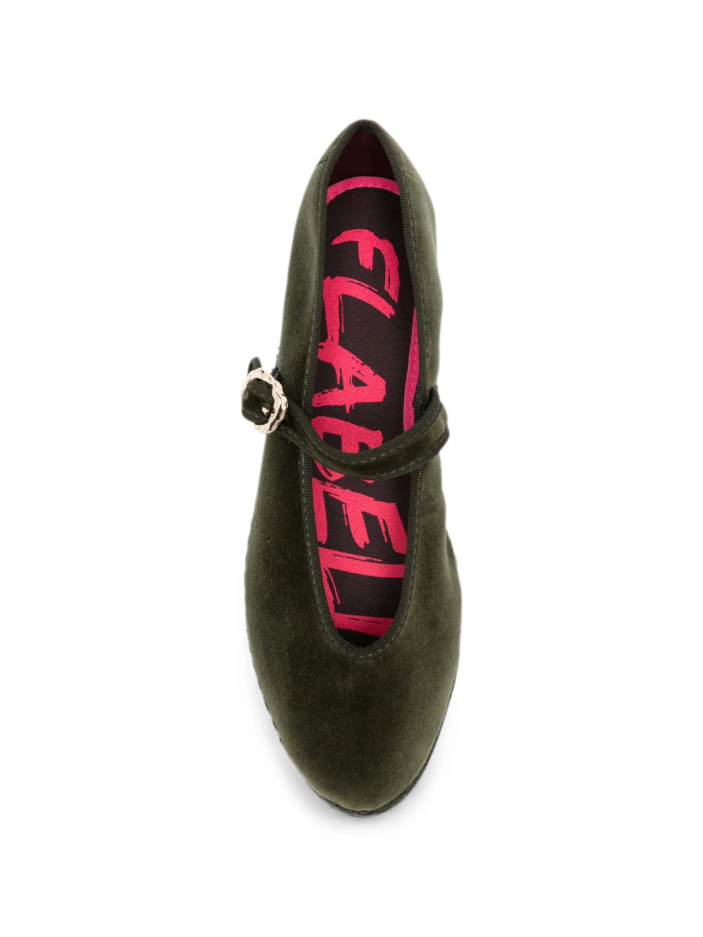 Pierre velvet ballet flats