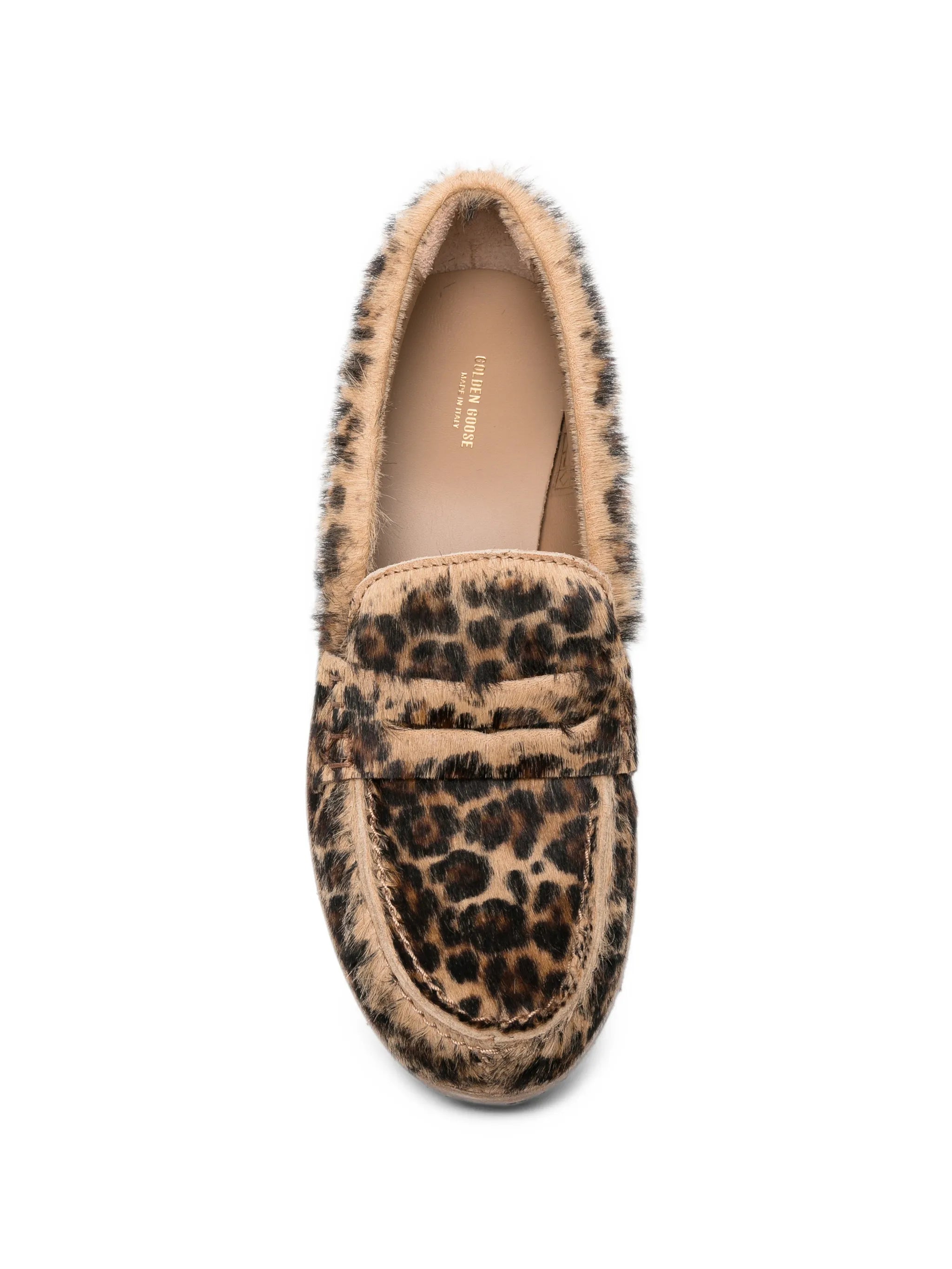 Jerry loafers in leopard-print pony