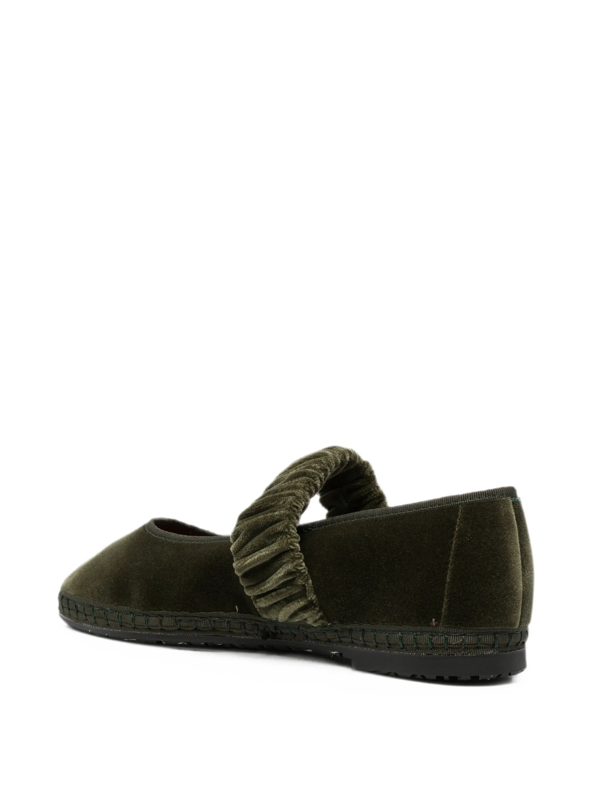 Mafalda velvet ballet flats