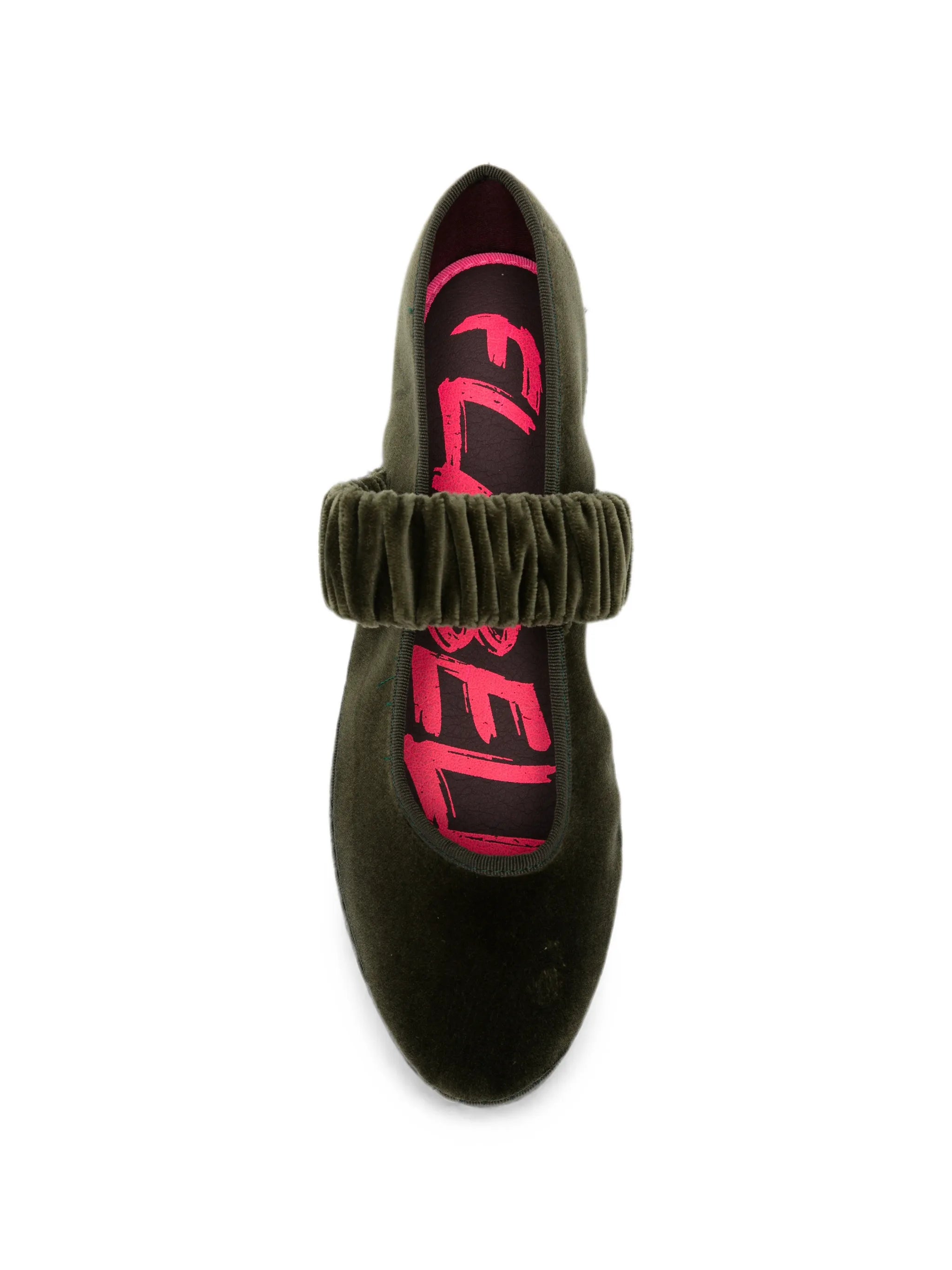 Mafalda velvet ballet flats