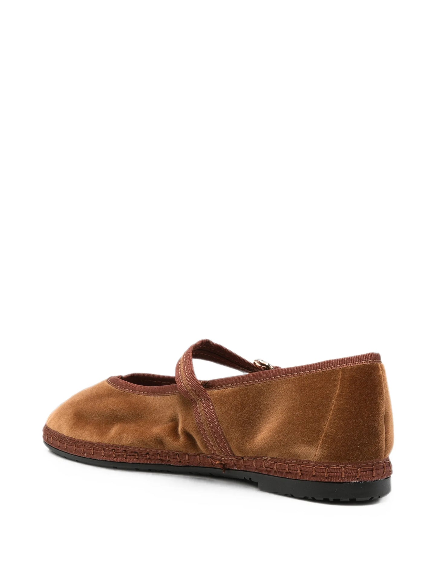 Pierre velvet ballet flats