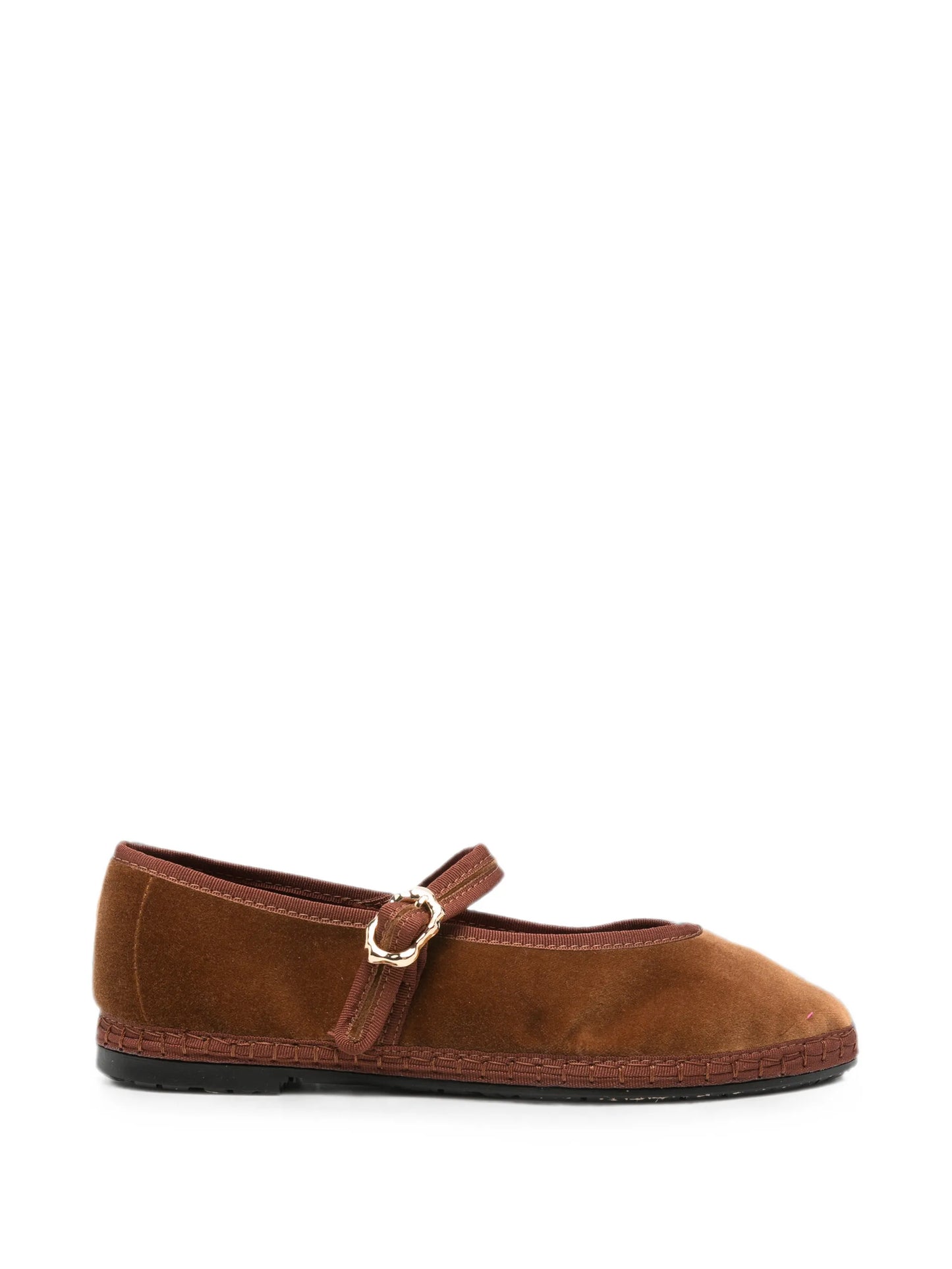 Pierre velvet ballet flats