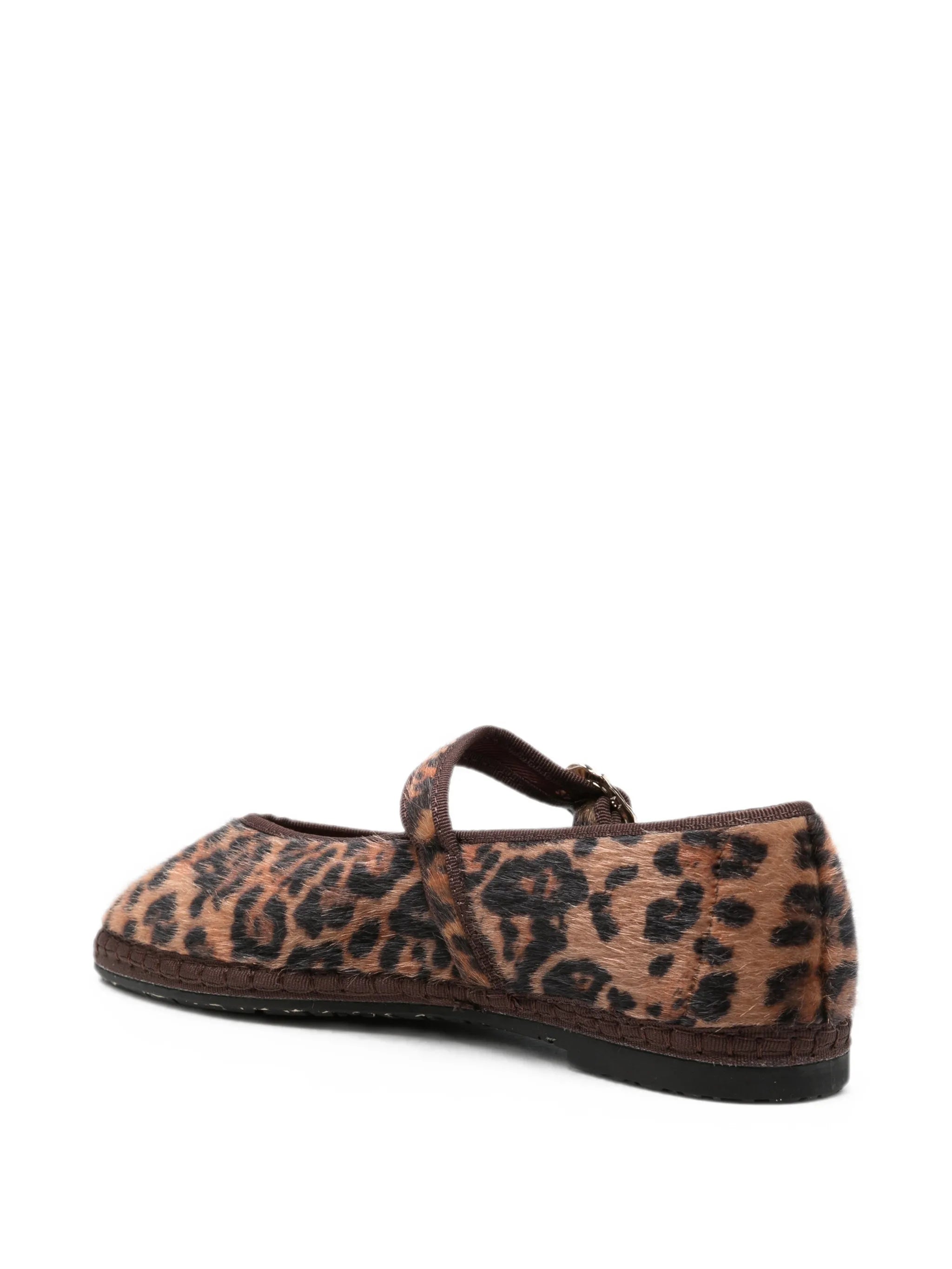 Pierre leopard-print ballet flats