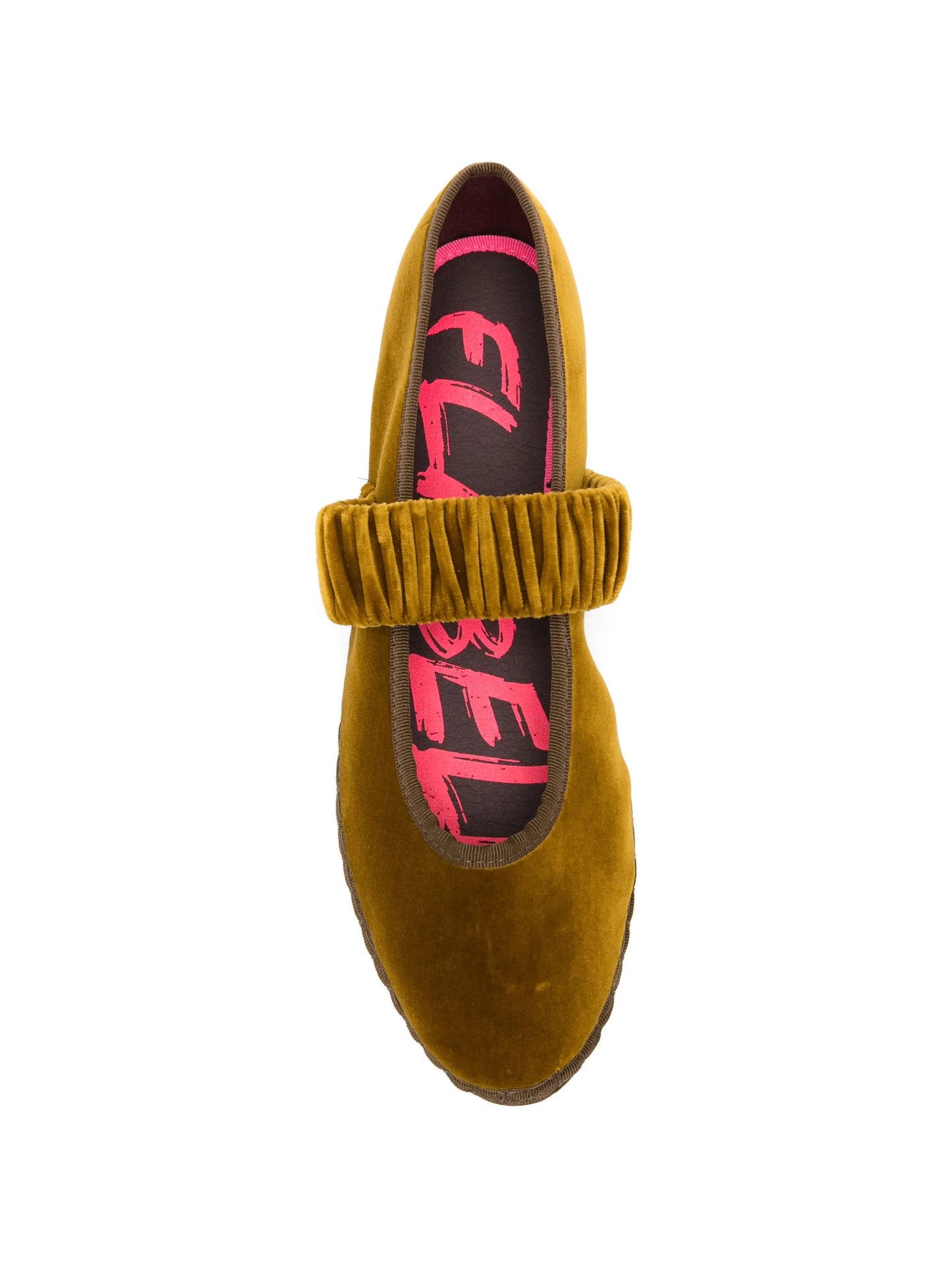 Mafalda velvet ballet flats