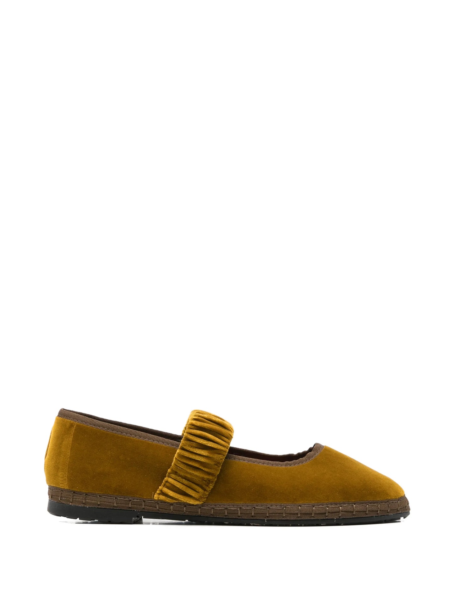 Mafalda velvet ballet flats