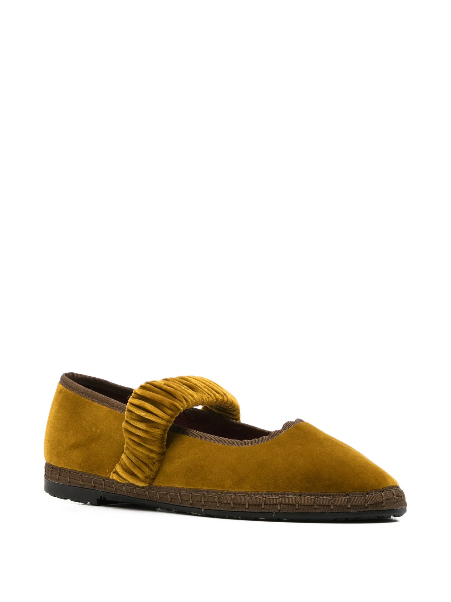 Mafalda velvet ballet flats