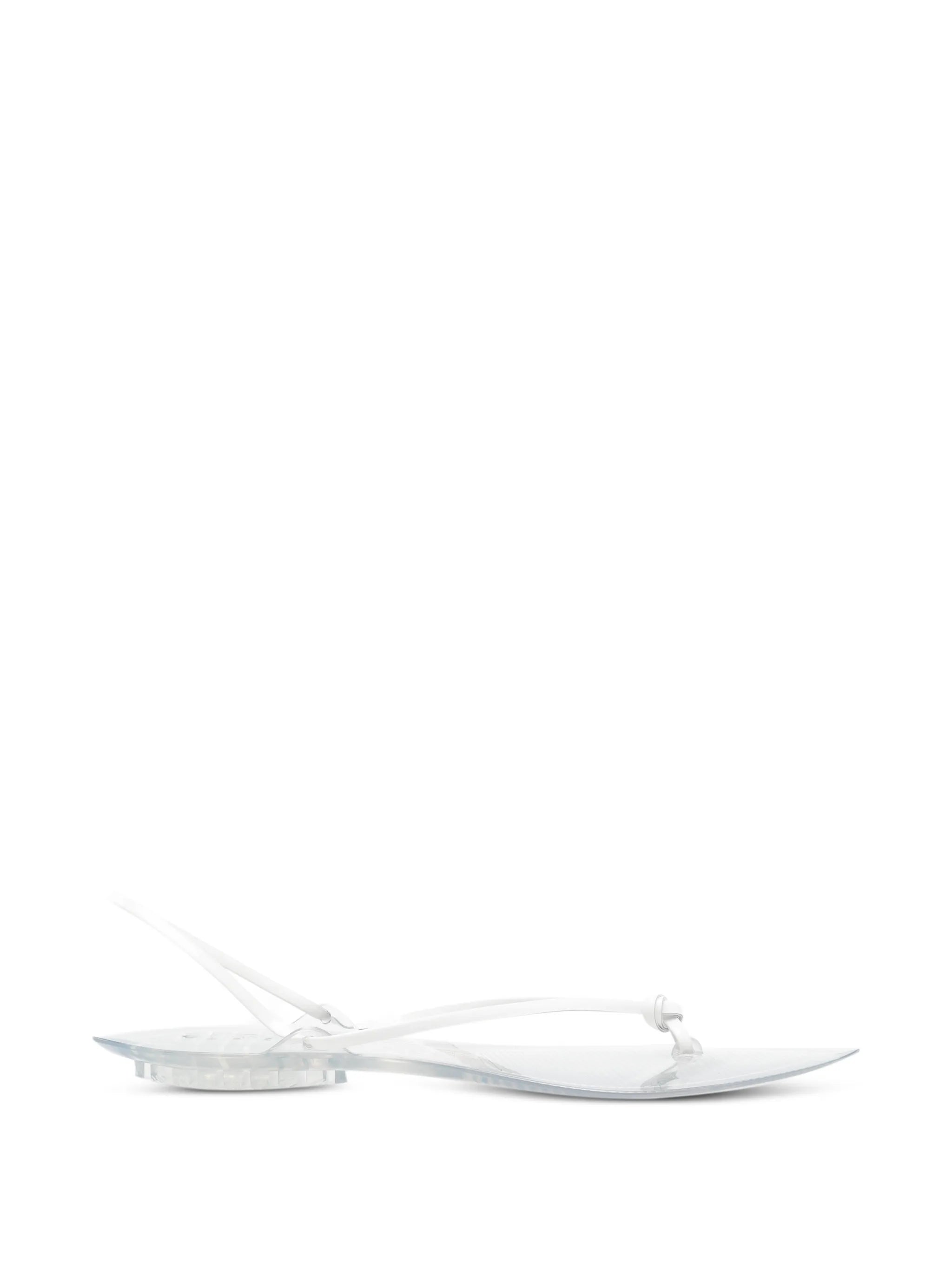 knot-detail slingback sandals