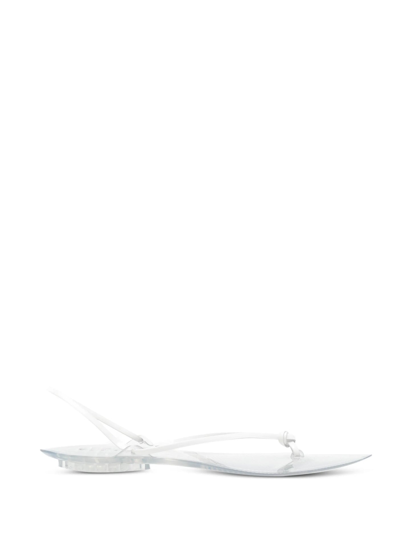 knot-detail slingback sandals