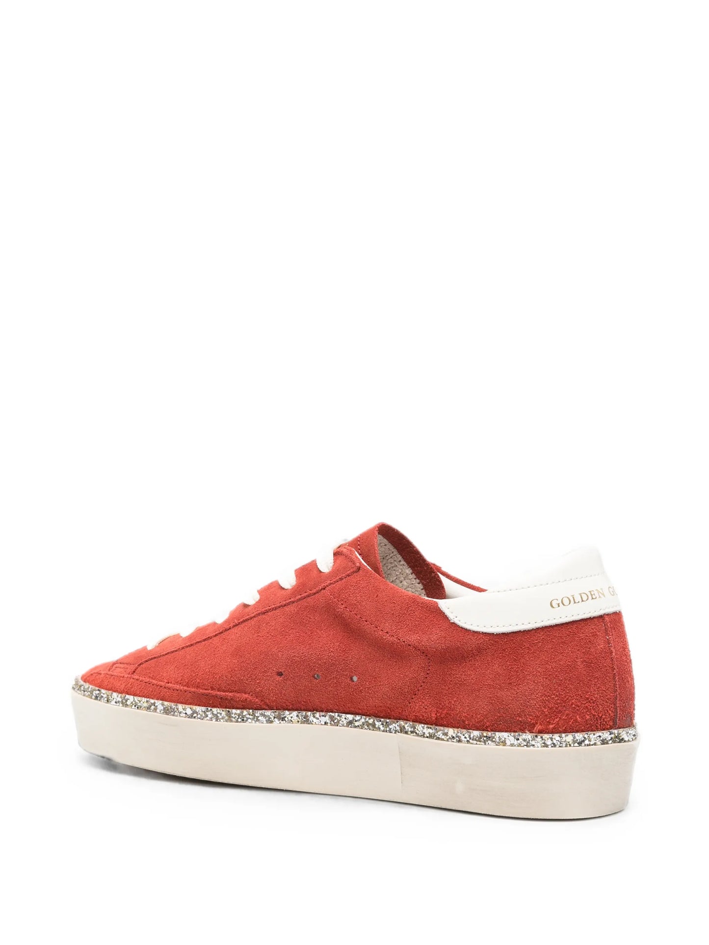 Hi Star glitter-trim sneakers