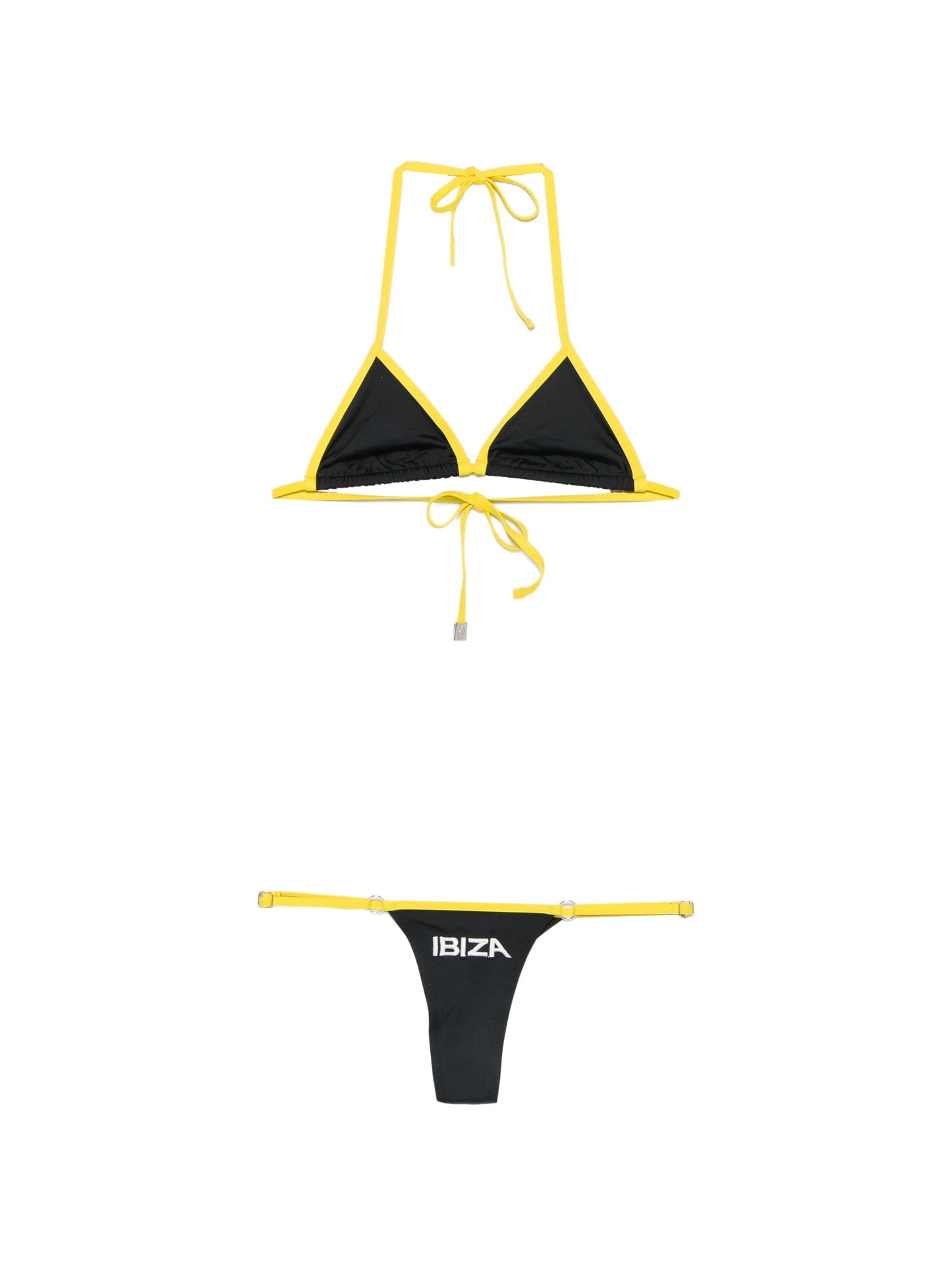 logo-print triangle-cup bikini