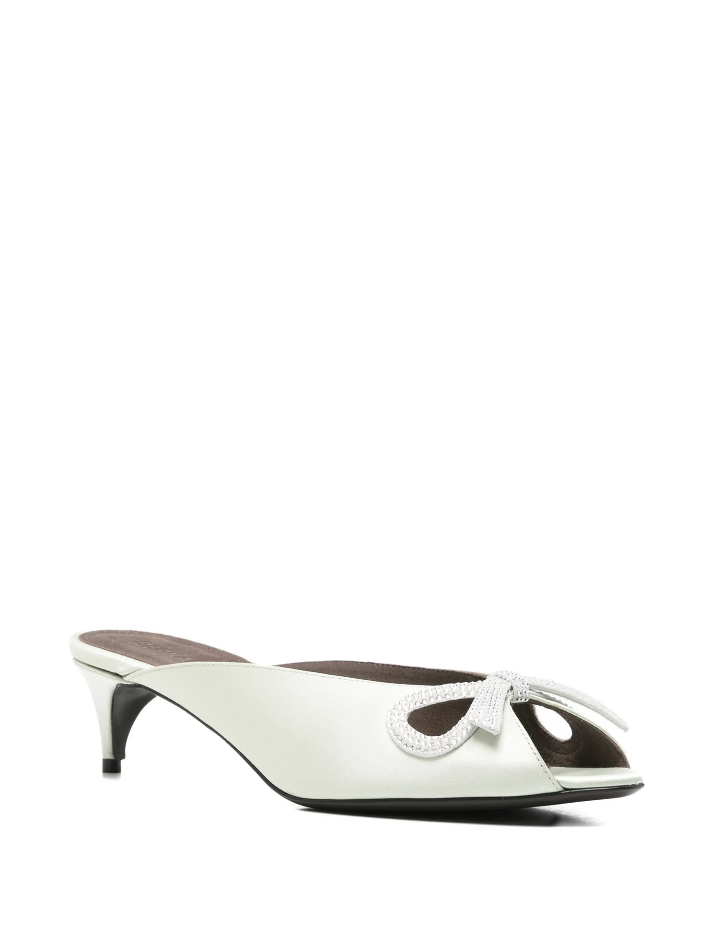 Audrey crystal-embellished mules
