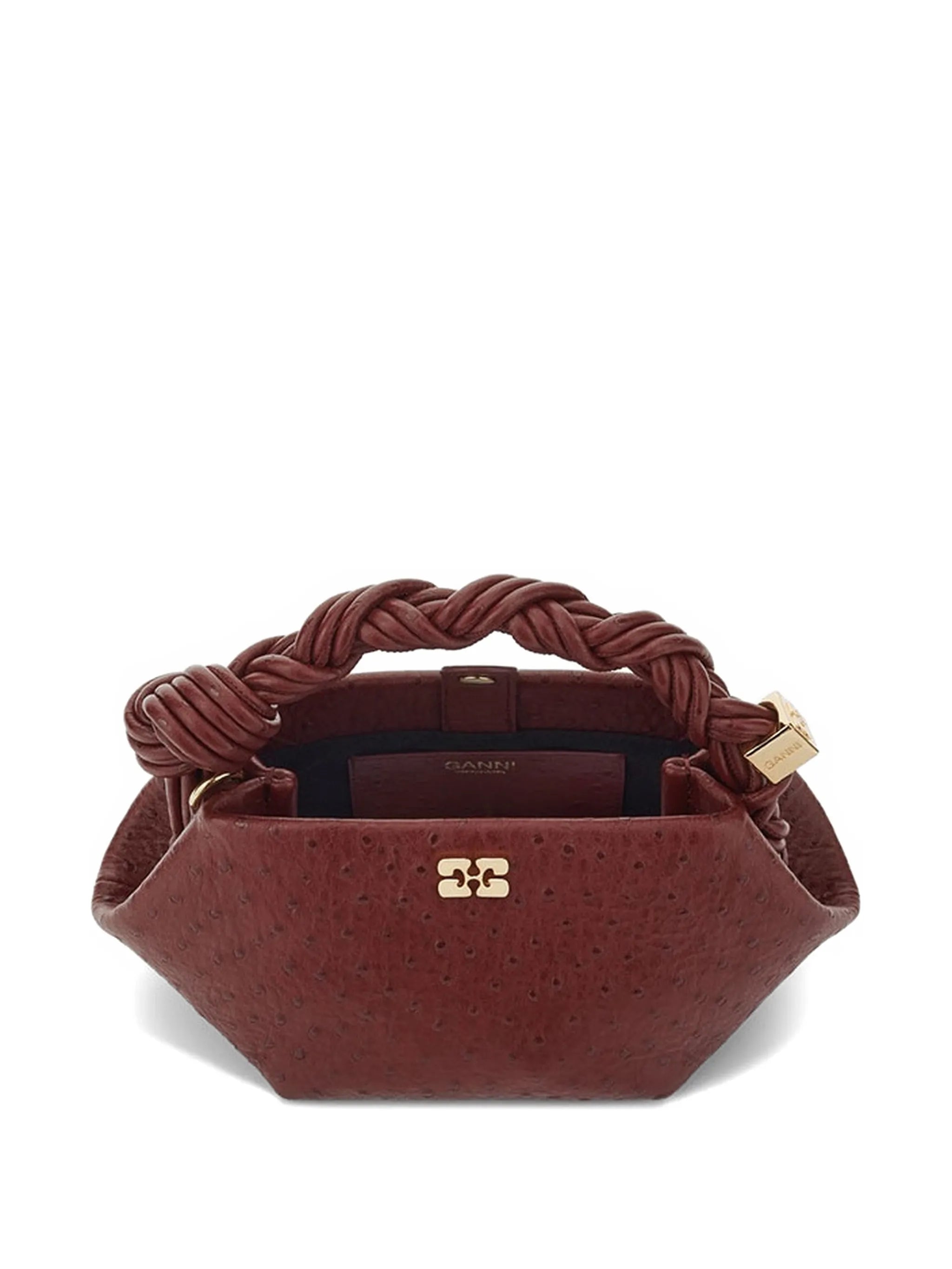mini Bou ostrich-effect tote bag