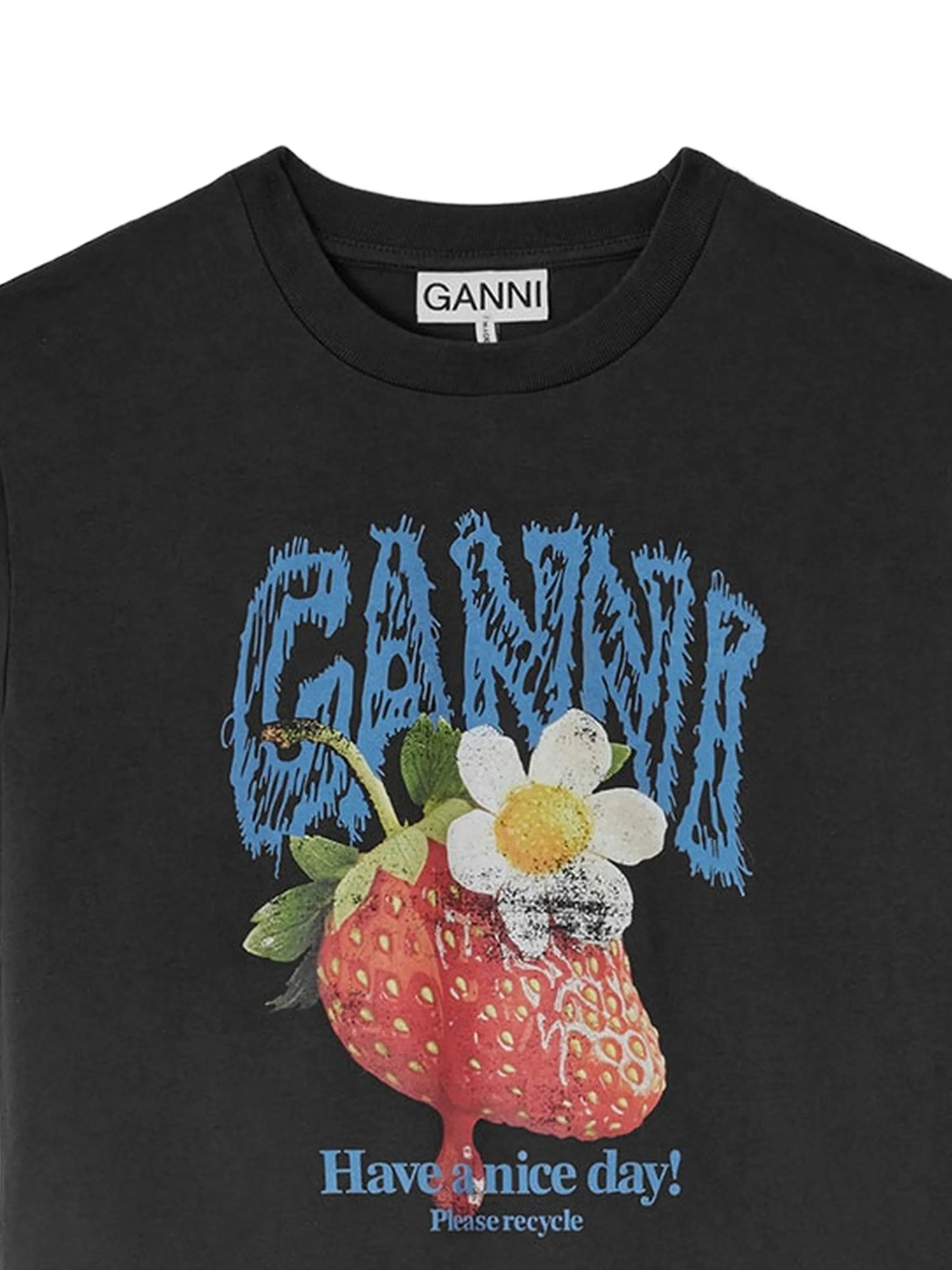 T-shirt with strawberry